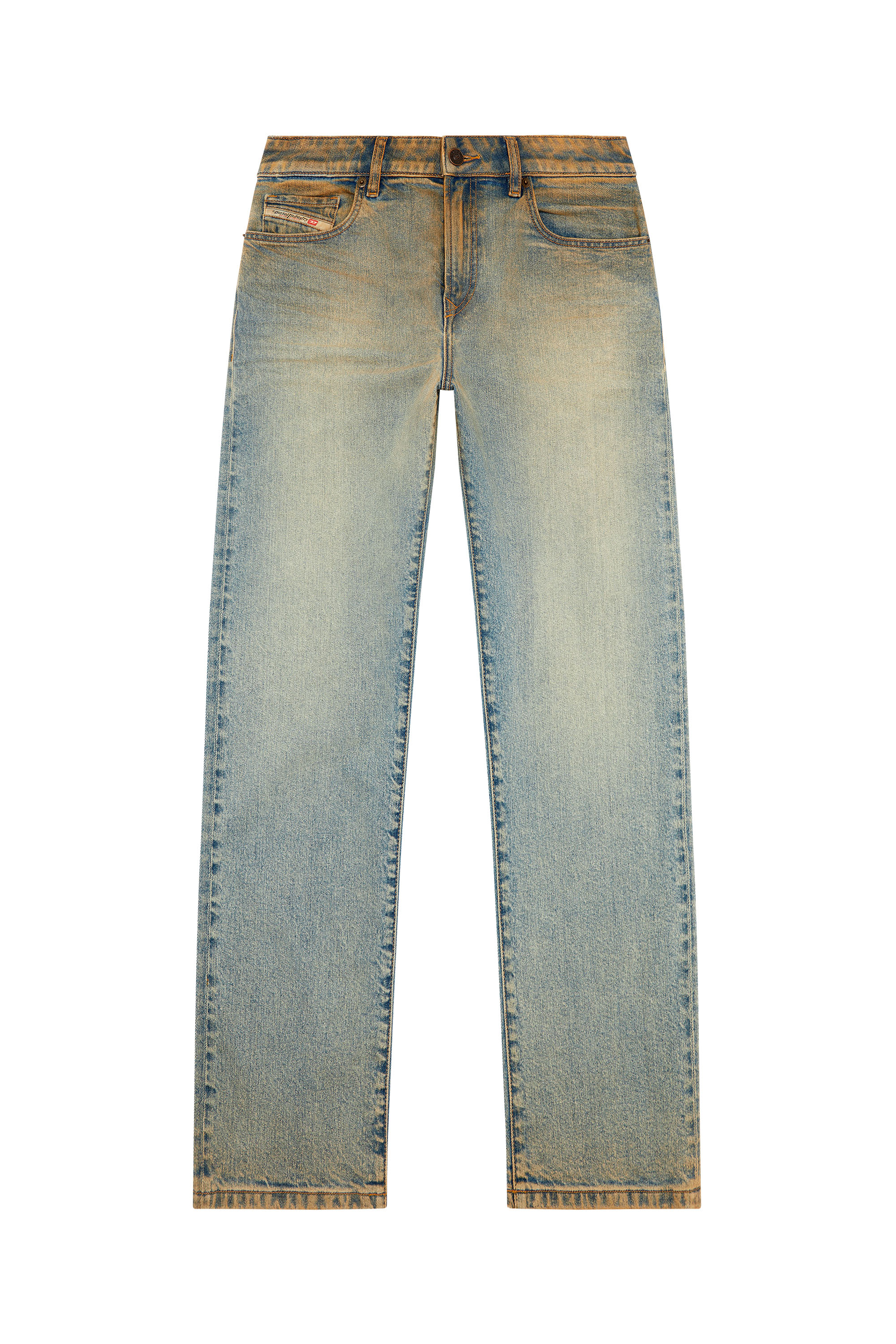 Diesel - Damen Straight Jeans 1999 D-Reggy 0PFAQ, Blau/Beige - Image 3