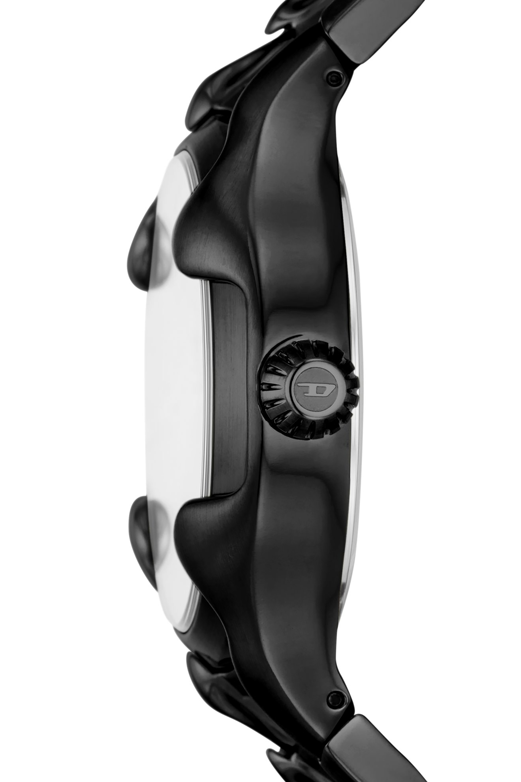 Diesel - DZ2187, Herren Vert Armbanduhr aus schwarzem Edelstahl in Schwarz - Image 3