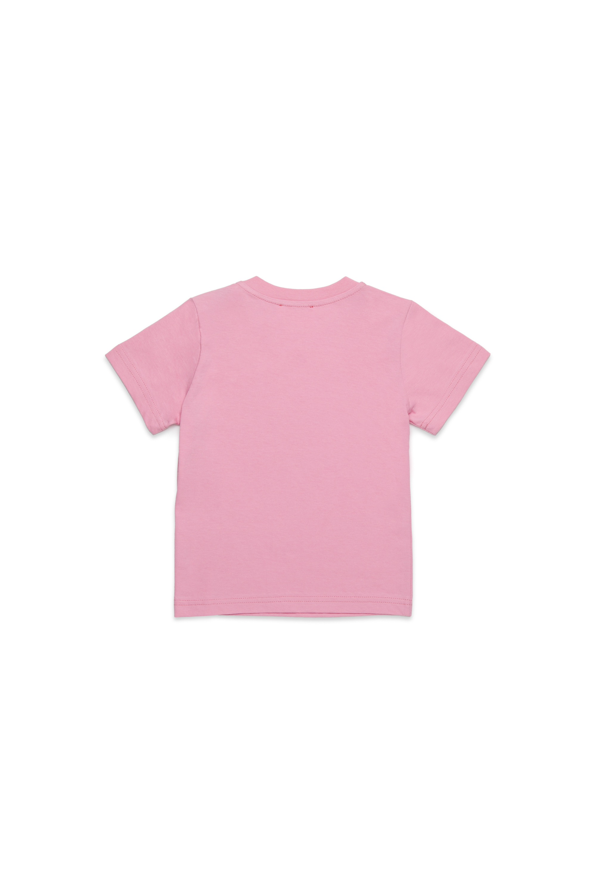 Diesel - TCERB, Unisex T-Shirt mit Oval D-Logo in Rosa - 2