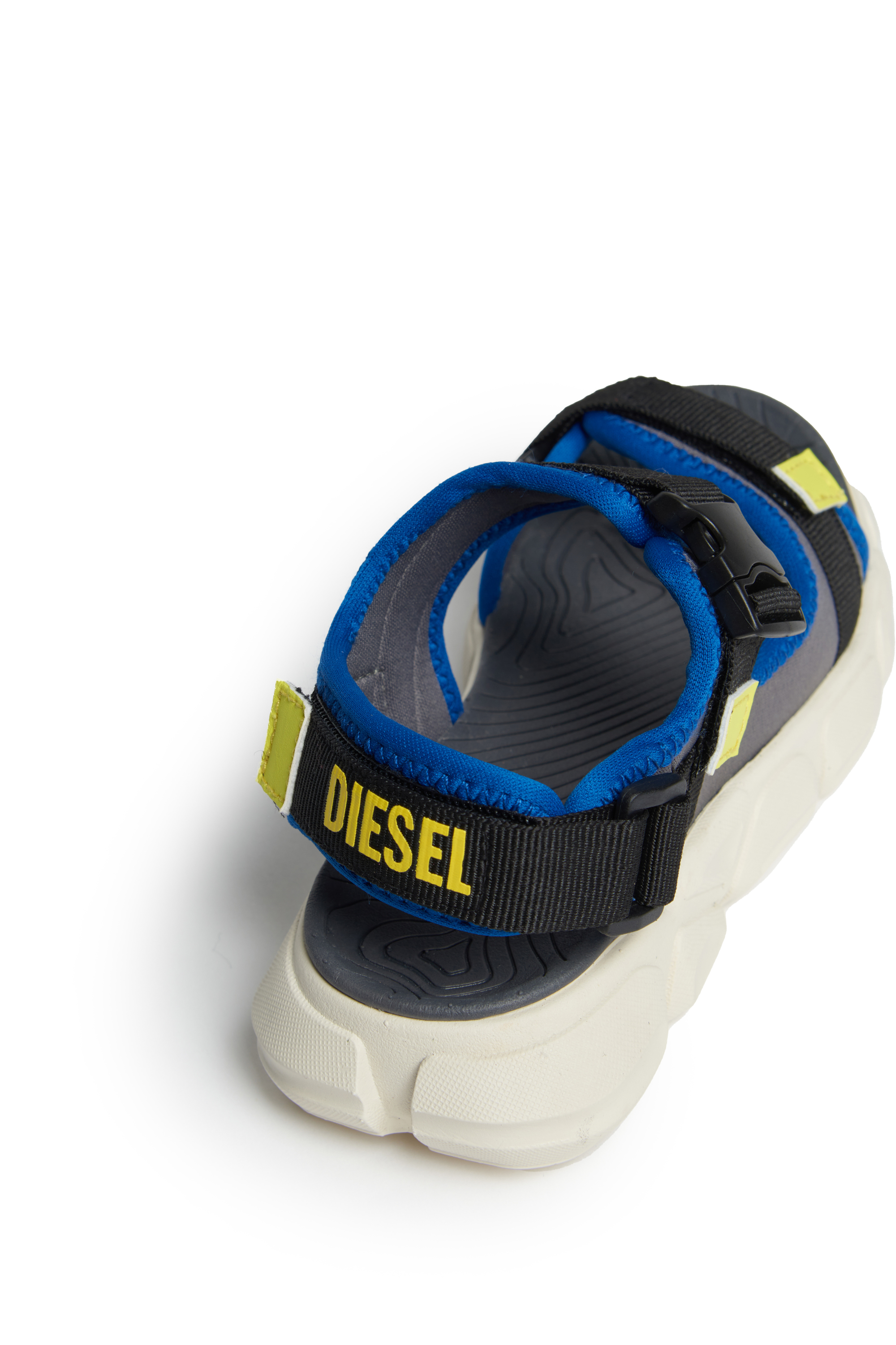 Diesel - S-PORT SX1 BK, Unisex Sandalen mit Klettverschluss und Kontrastkanten in Bunt - Image 4
