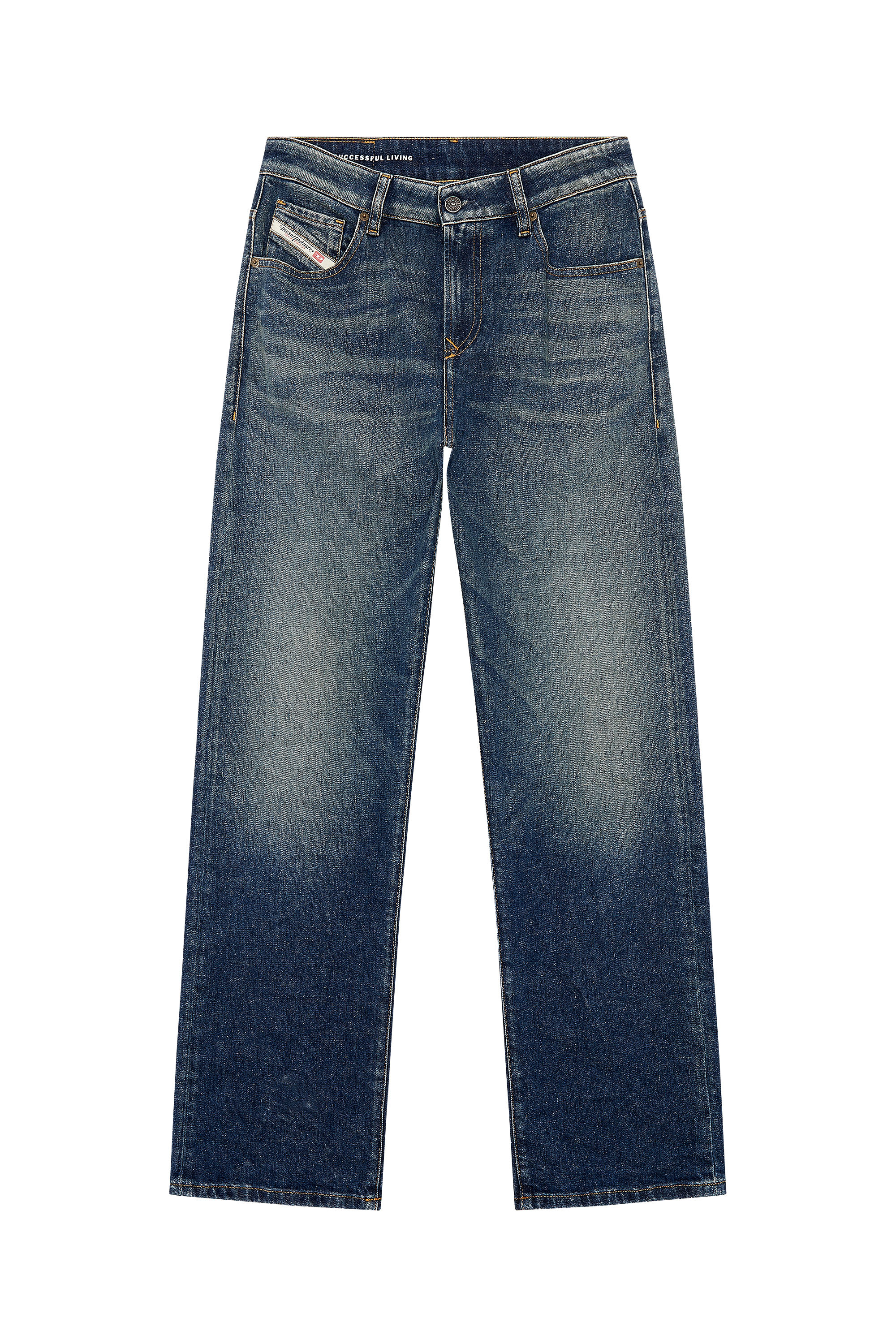 Diesel - Damen Straight Jeans 1999 D-Reggy 09H49, Dunkelblau - Image 3