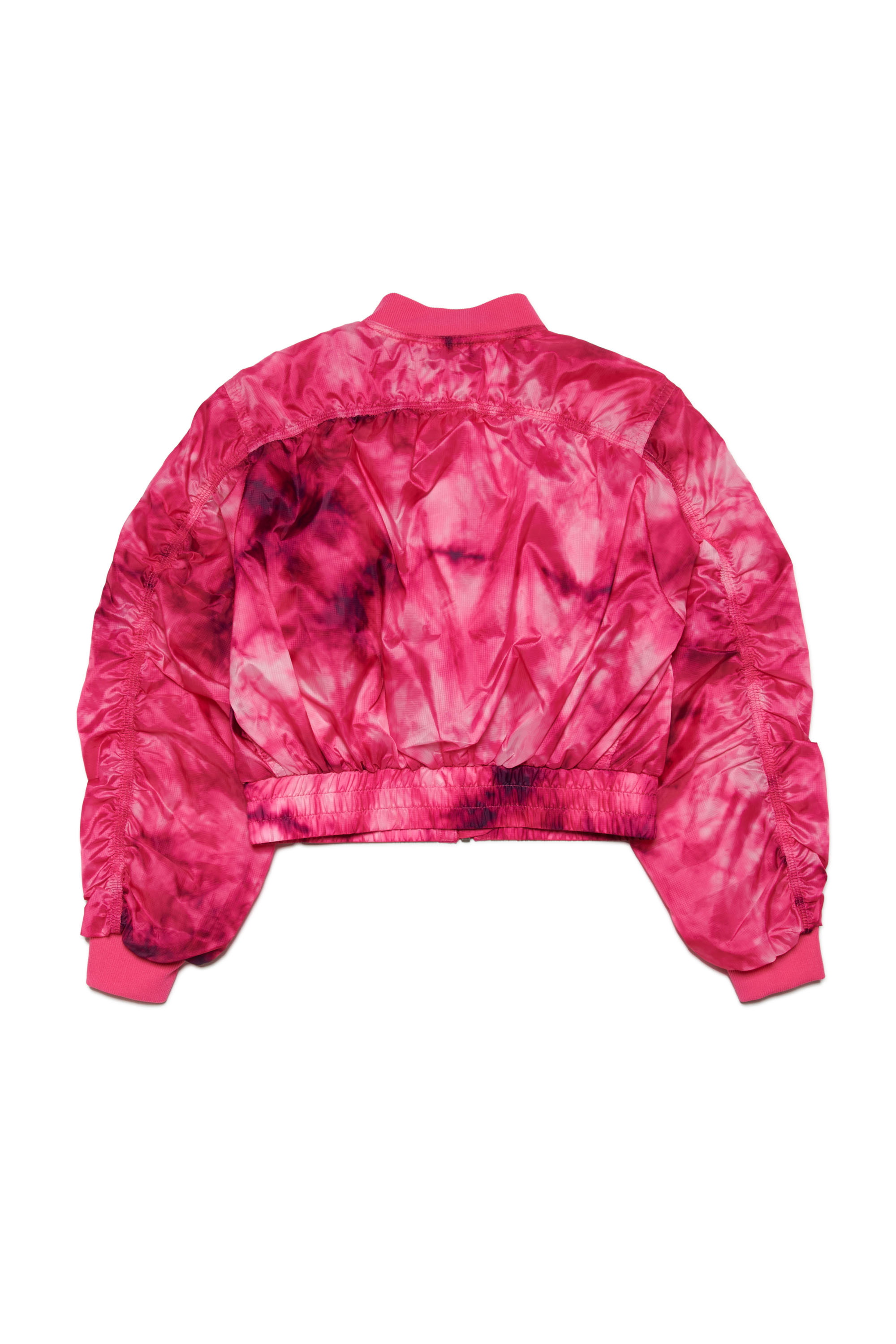 Diesel - JOAK, Woman Bomber jacket in tie-dye ripstop in Pink - Image 2
