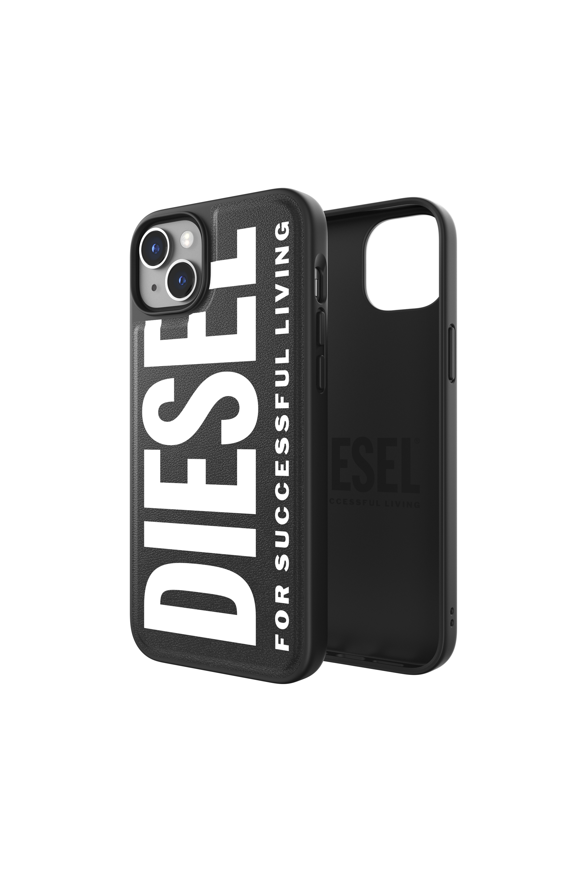 Diesel - 50258 MOULDED CASE, Unisex Handycase für iPhone 14 Plus in Schwarz - Image 1