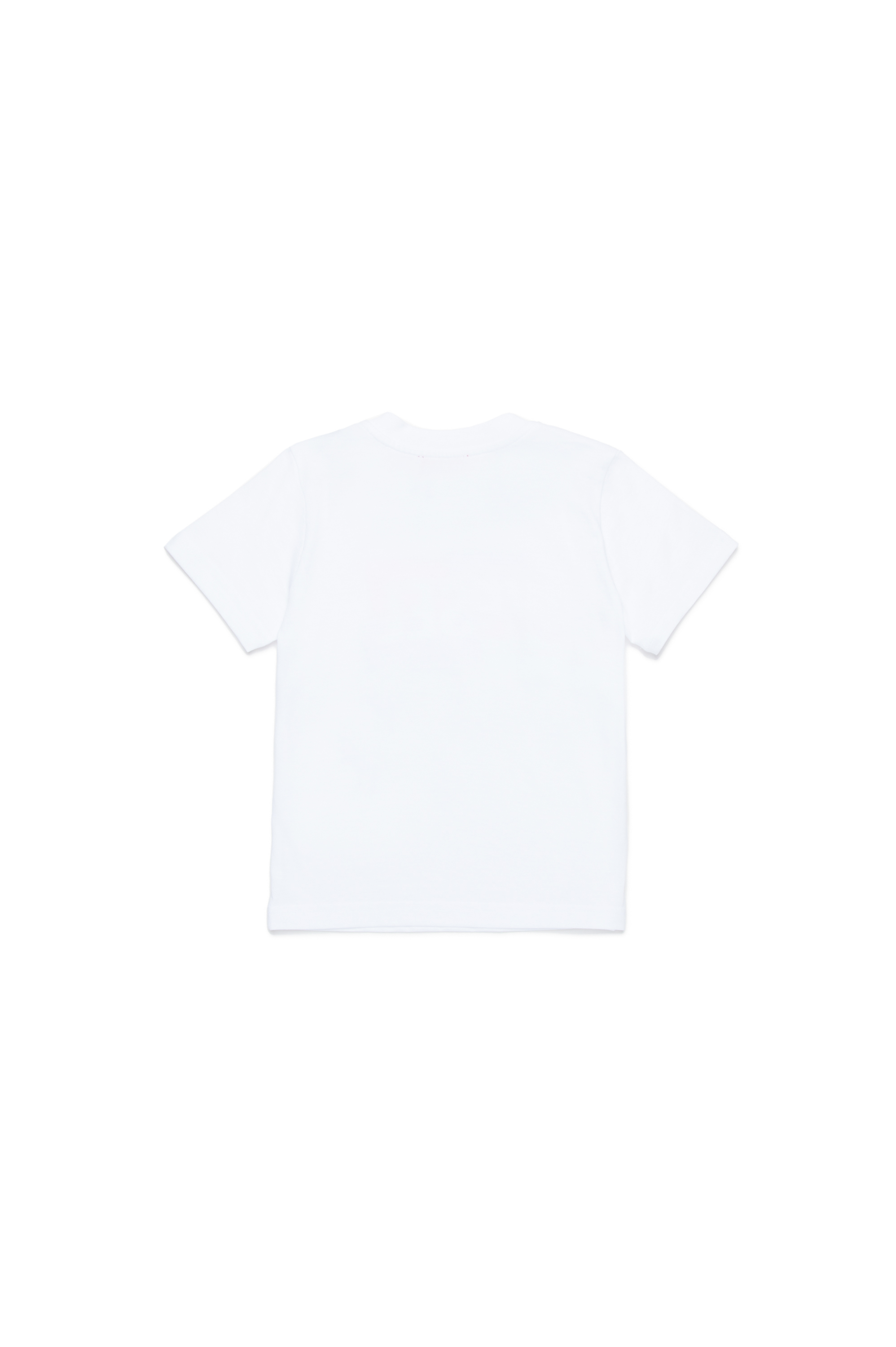Diesel - TKANDB, Unisex T-shirt with painted-effect logo in White - Image 2