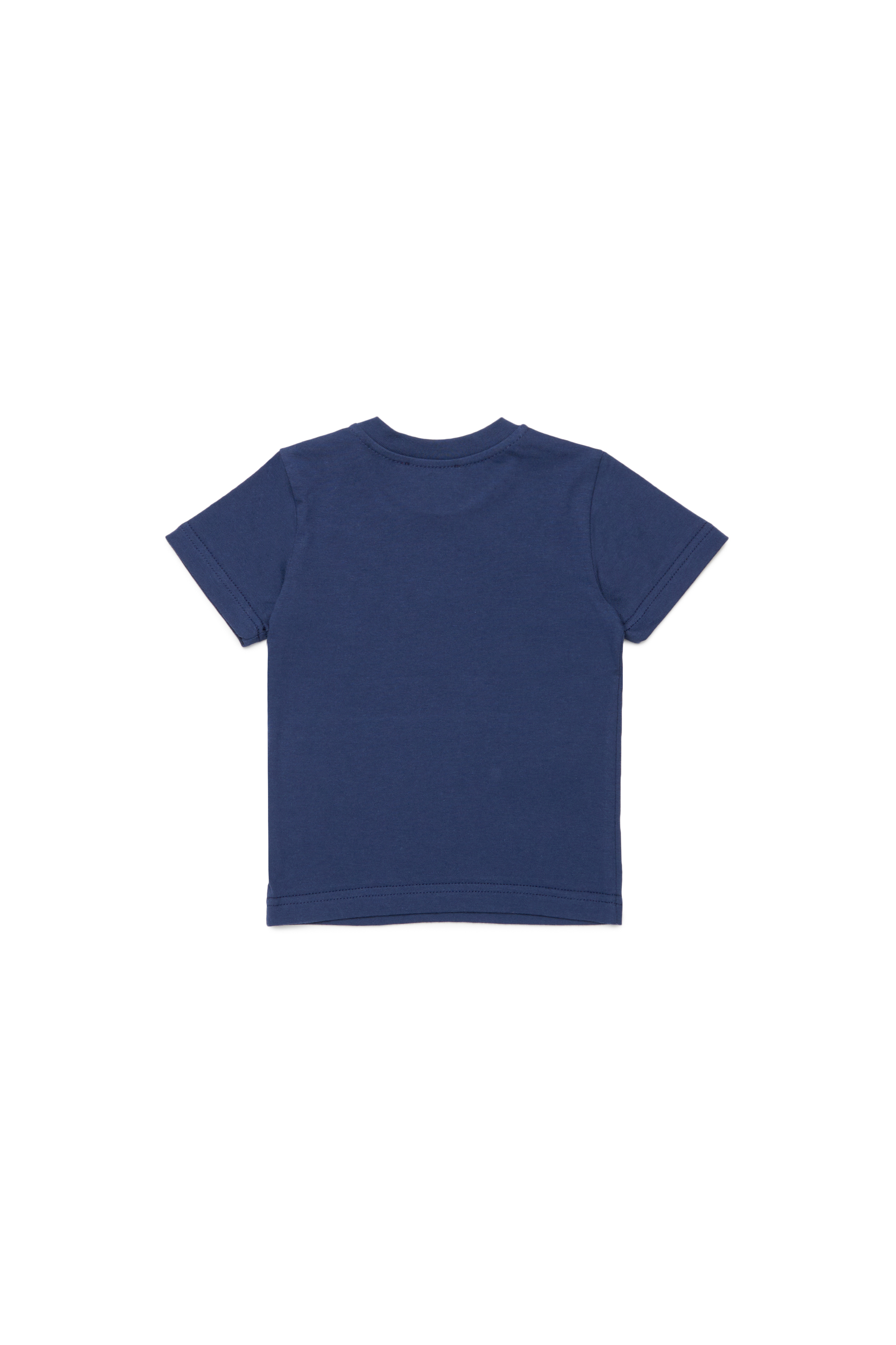 Diesel - TCERB, Unisex T-Shirt mit Oval D-Logo in Blau - Image 2