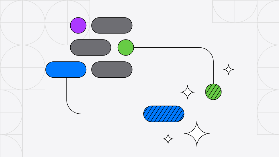 Linee astratte nei colori Swift che indicano l&#39;IA