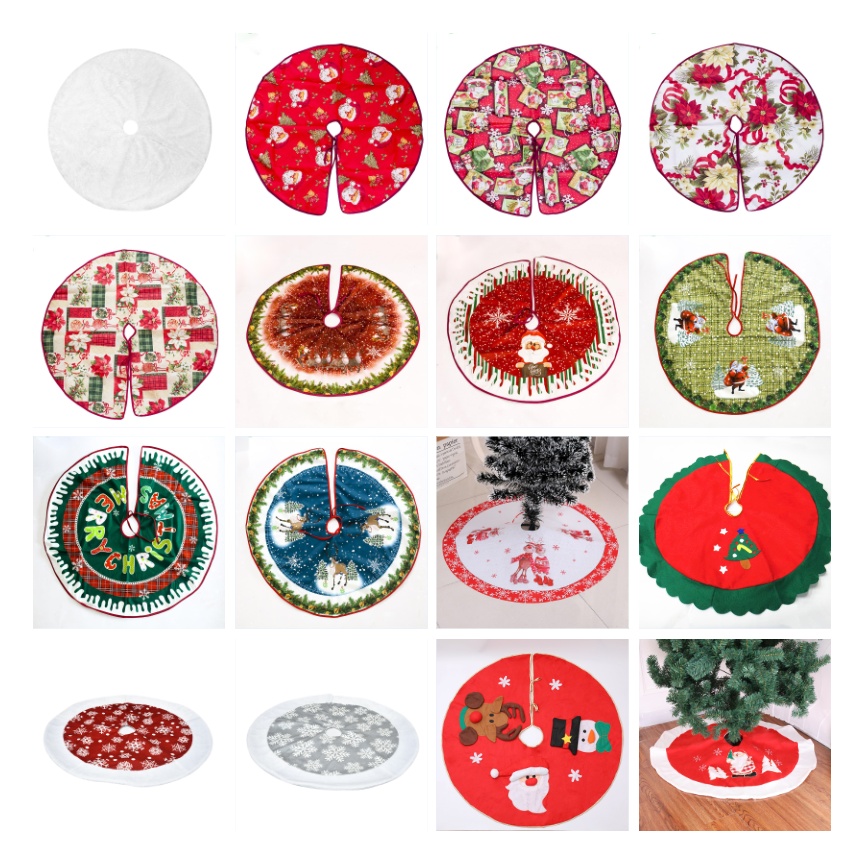 Christmas Scene Tree Skirt