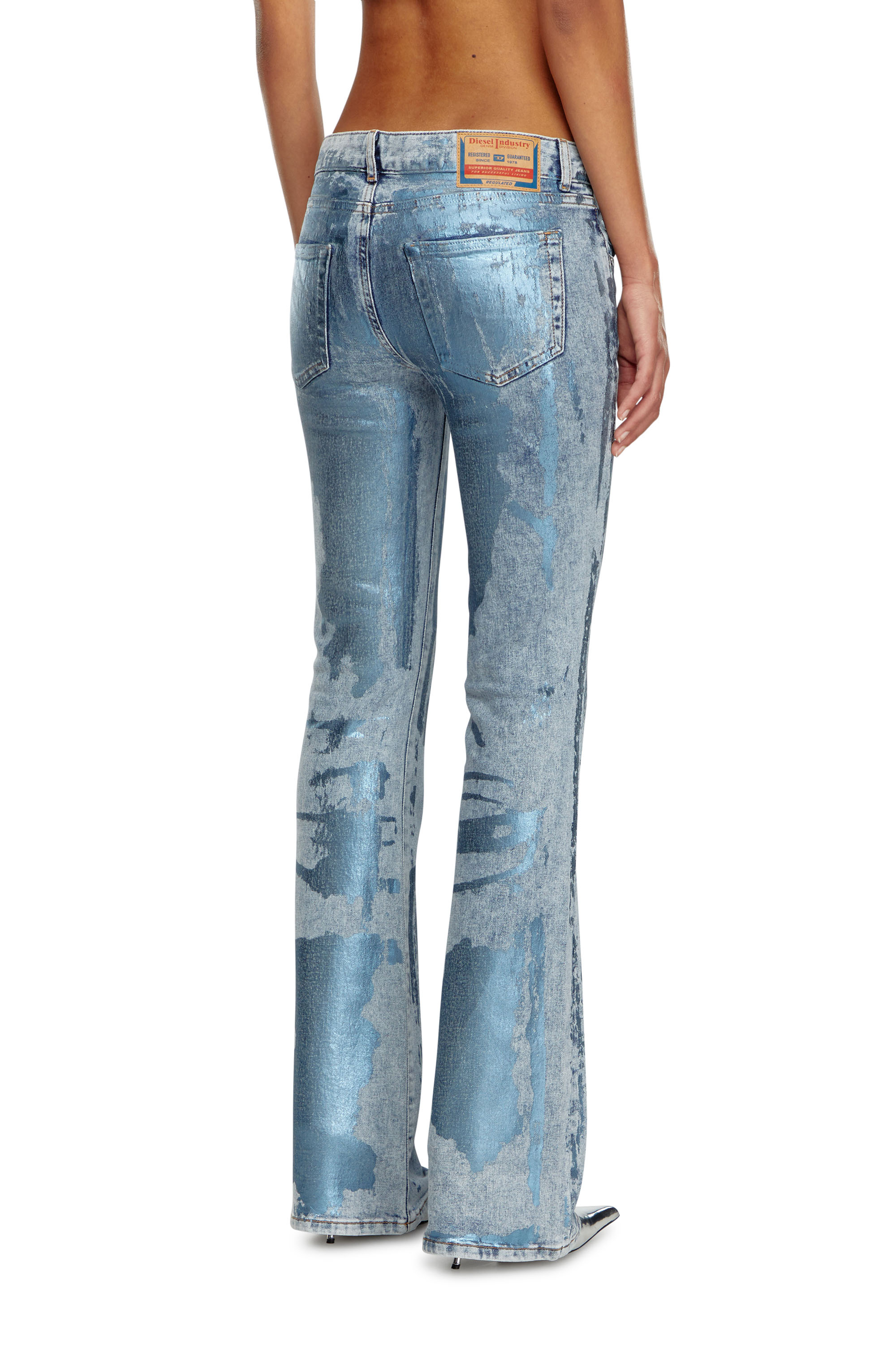 Diesel - Woman's Bootcut and Flare Jeans 1969 D-Ebbey 0AJEU, Light Blue - 4