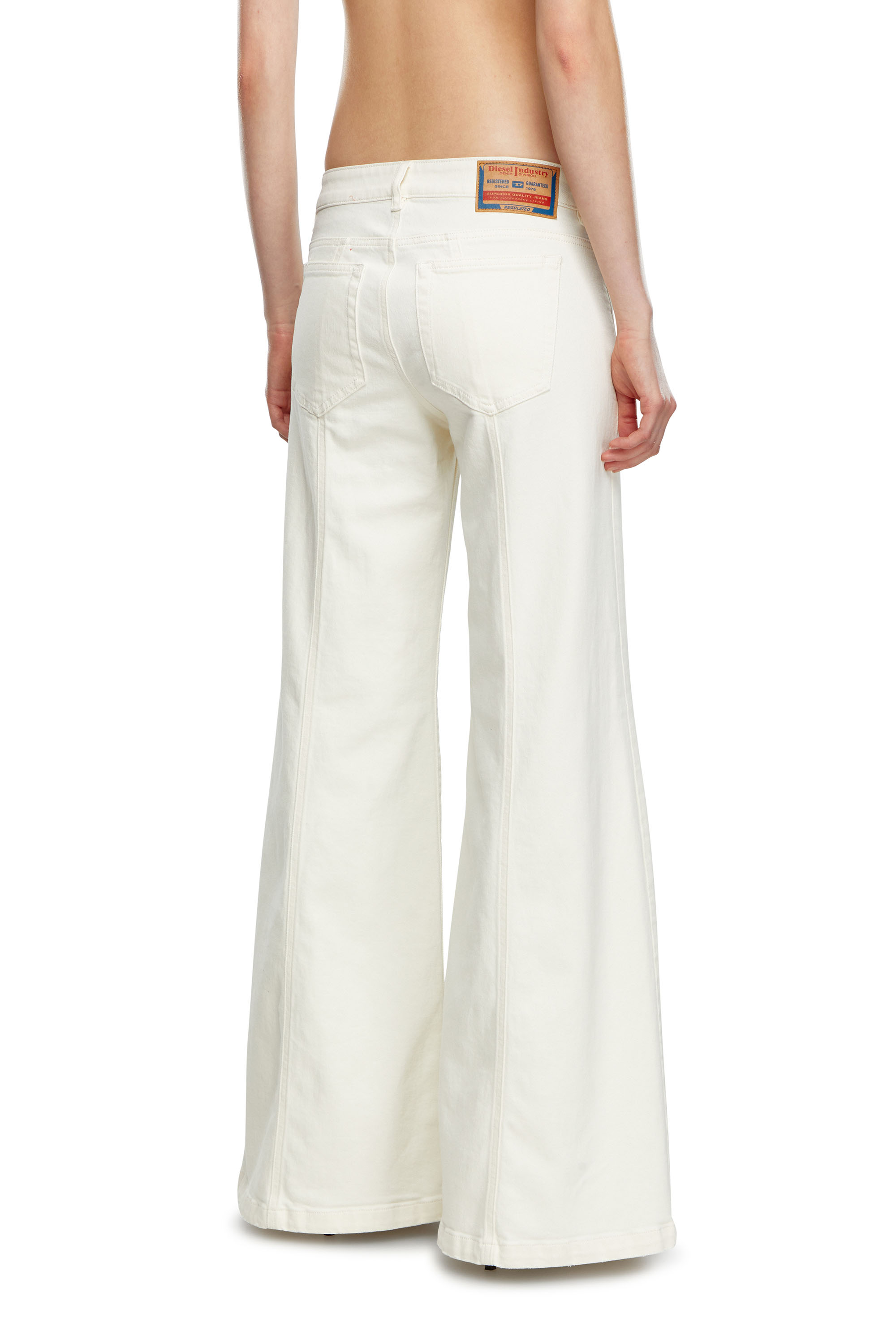 Diesel - Woman's Bootcut and Flare Jeans D-Akii 09J68, White - 4