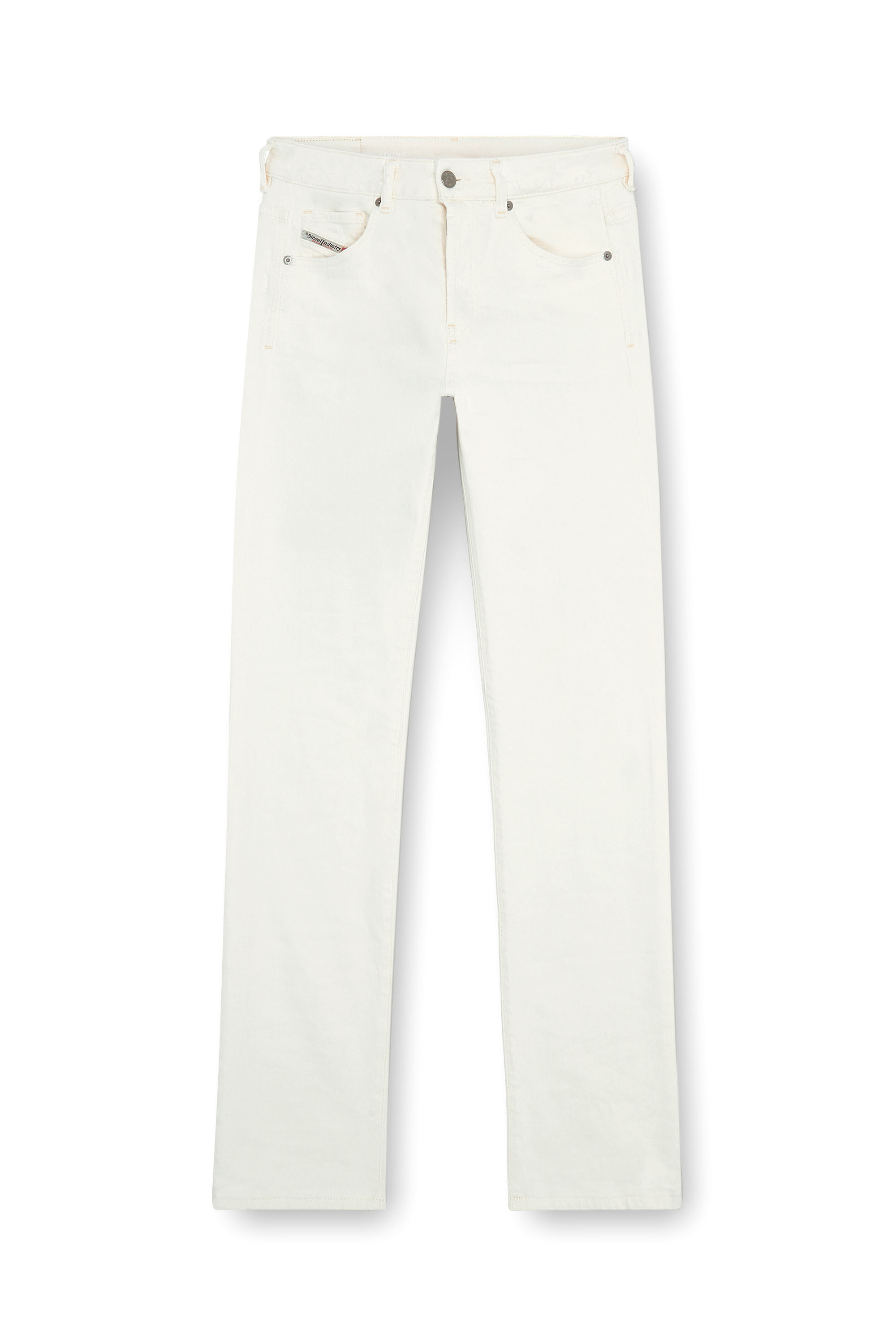 Diesel - Woman's Straight Jeans 1989 D-Mine 09I15, White - 3