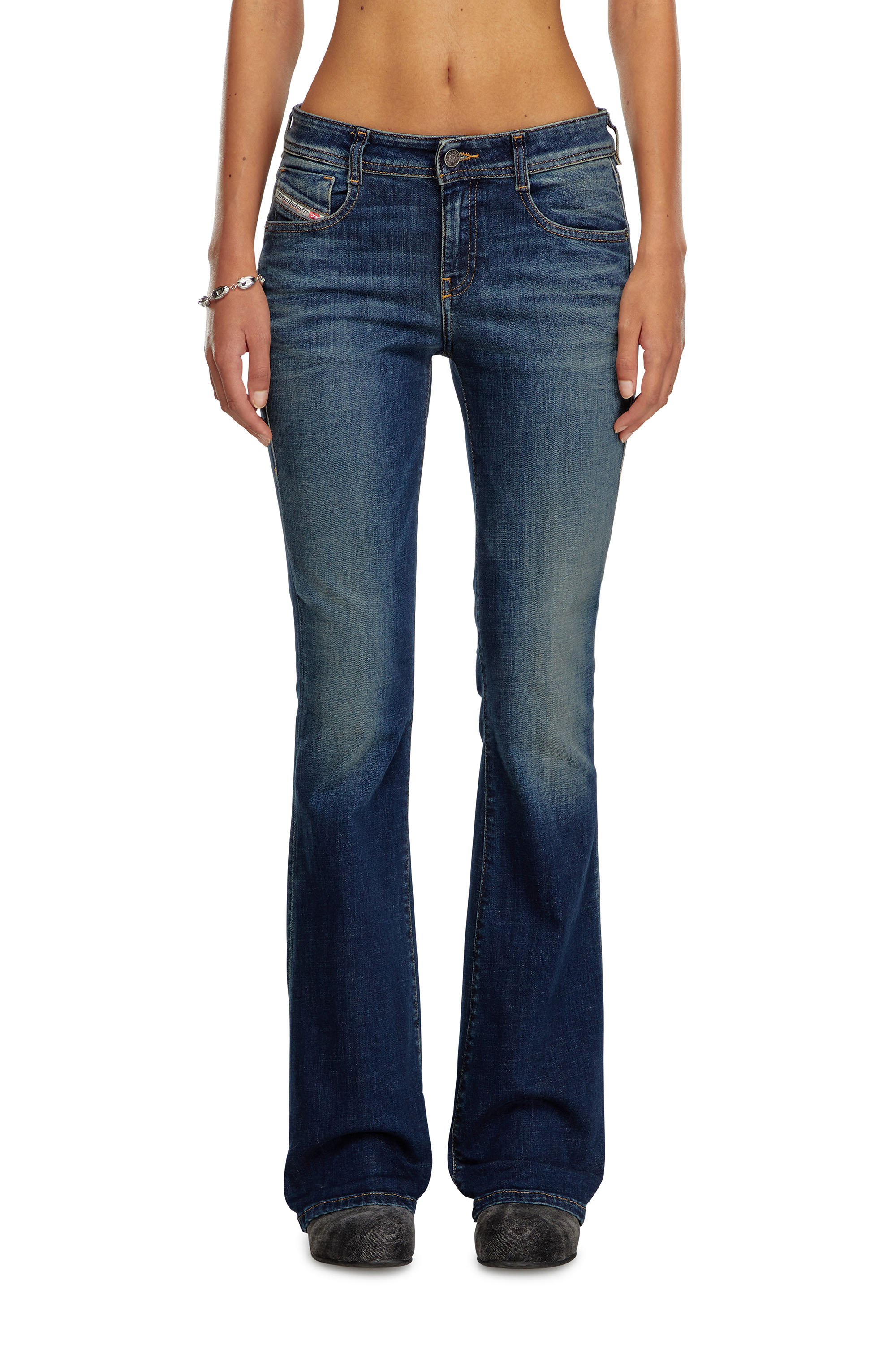 Diesel - Woman's Bootcut Jeans 1969 D-Ebbey 09J20, Dark Blue - 1