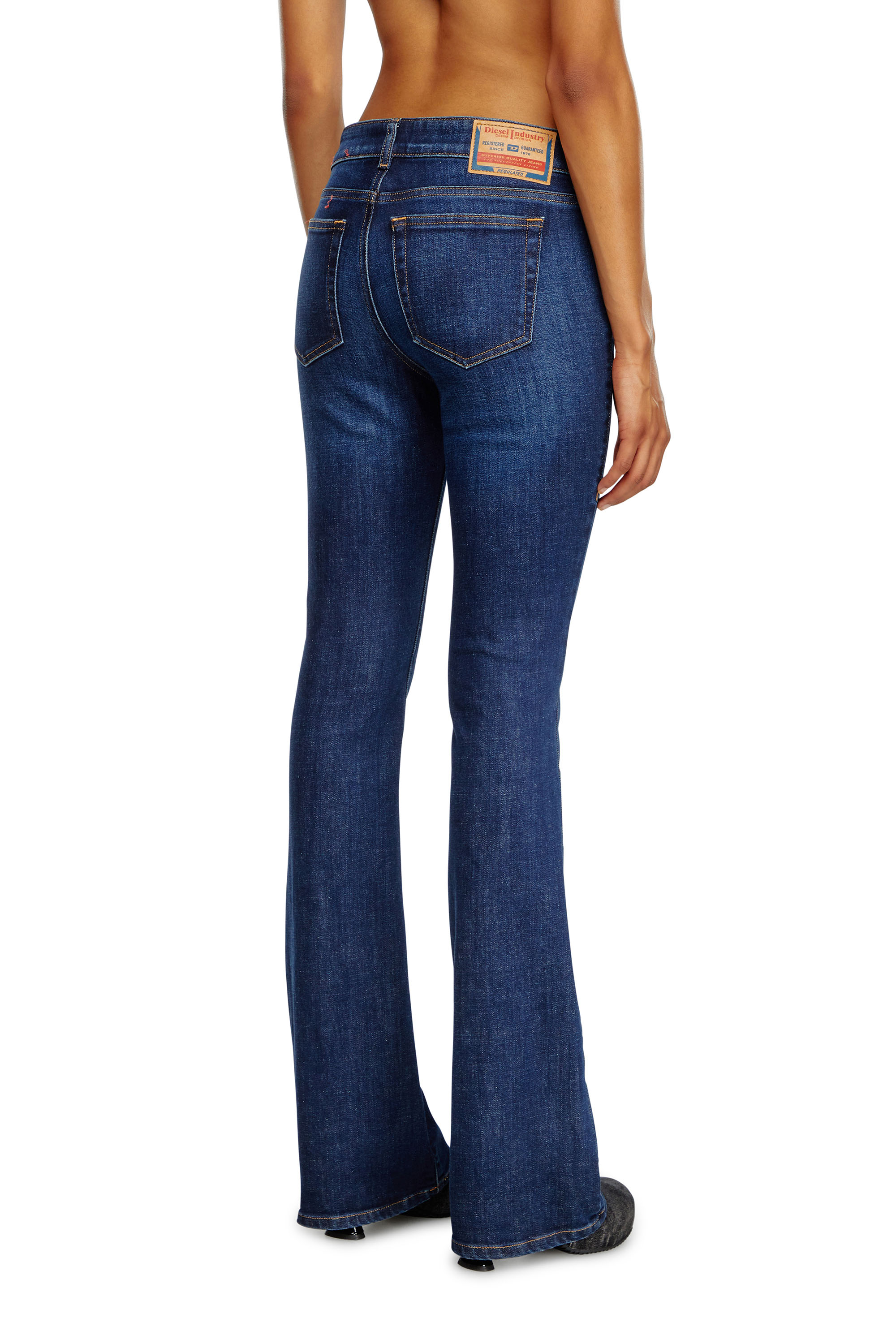 Diesel - Woman Bootcut and Flare Jeans 1969 D-Ebbey 09B90, Dark Blue - Image 2