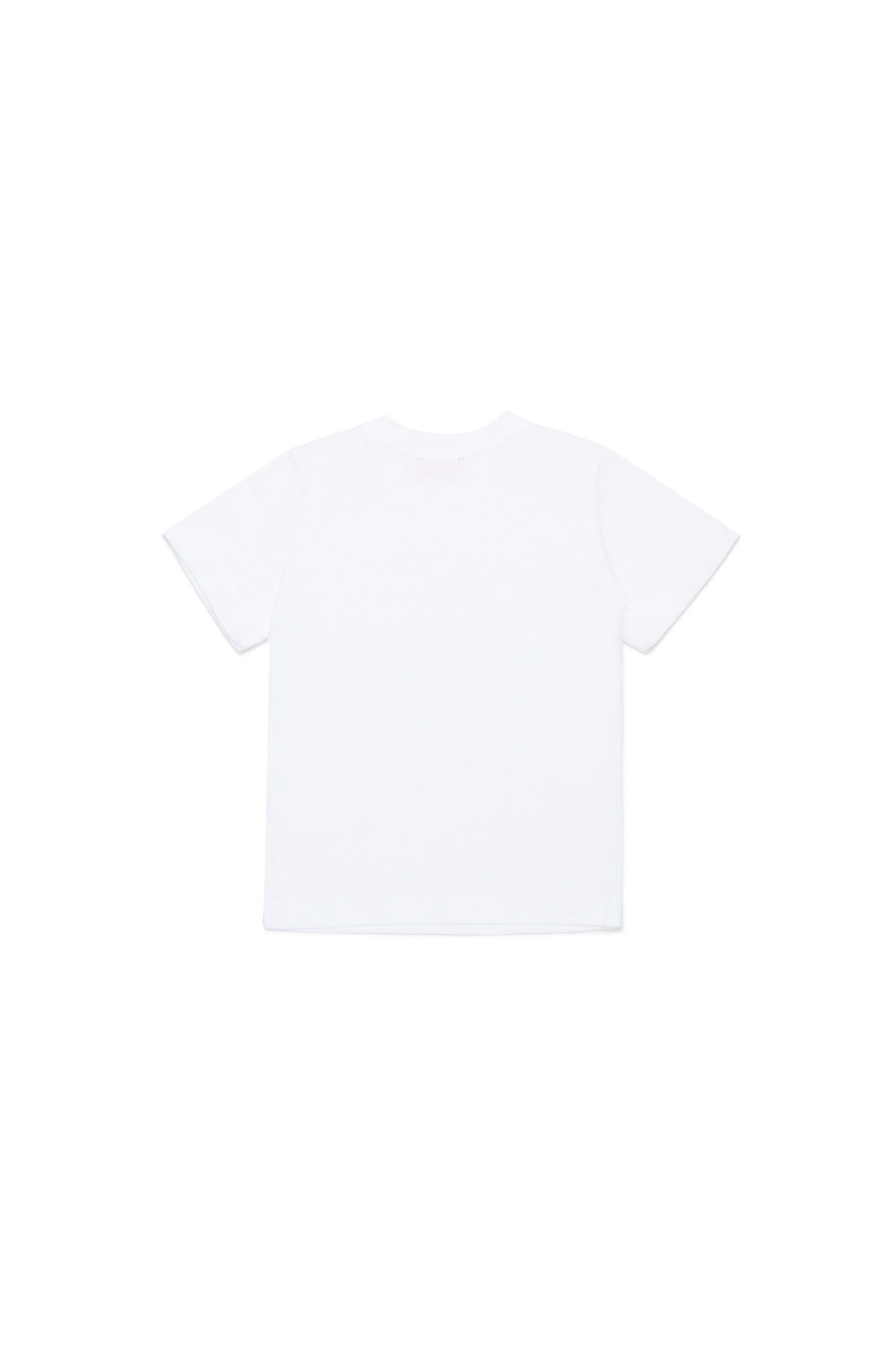 Diesel - TCERB, Unisex T-shirt with Oval D logo in White - Image 2