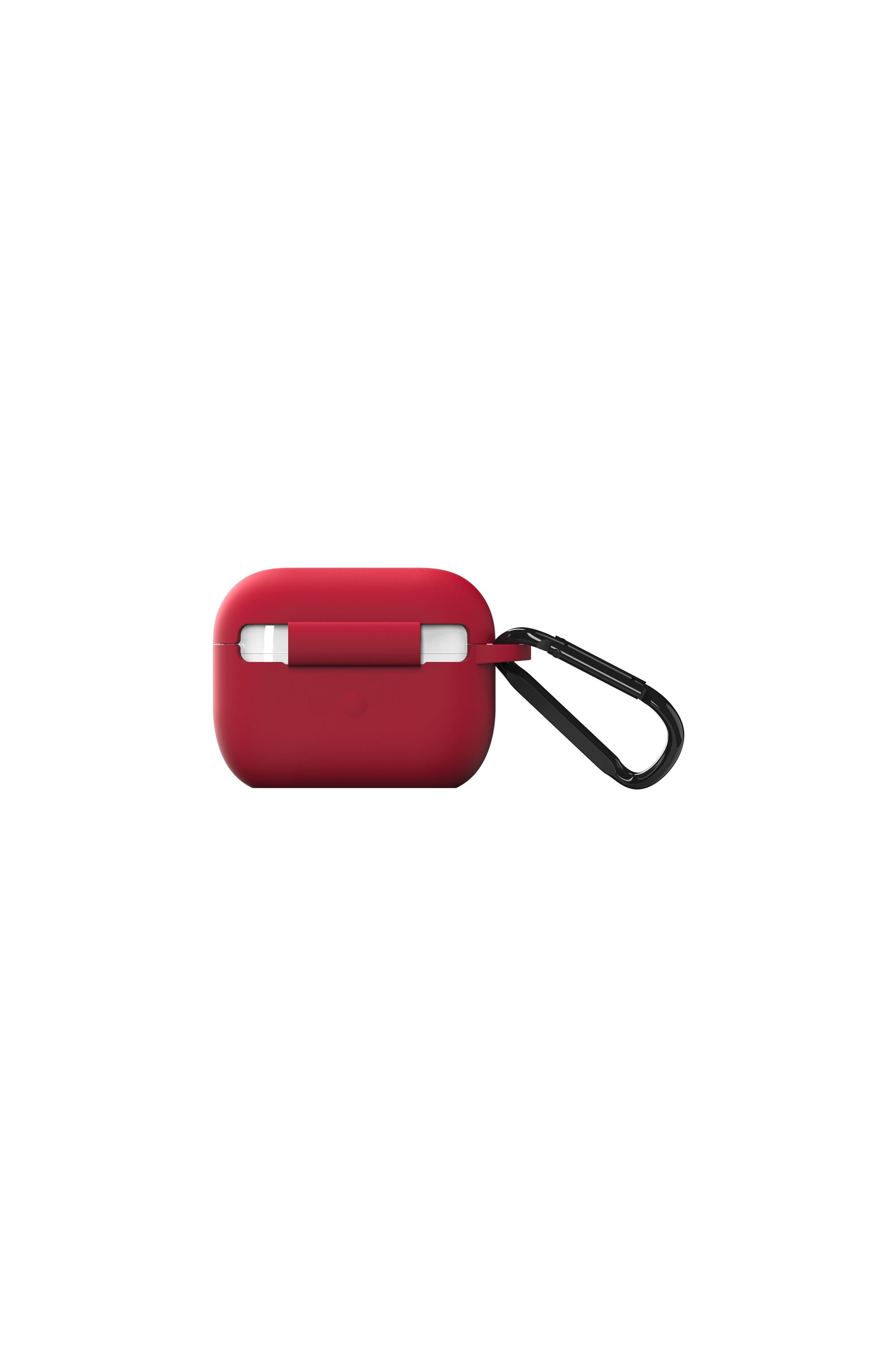 Diesel - 45837 AIRPOD CASE, Unisex's Airpod case silicone  for AirPods pro in Red - 2