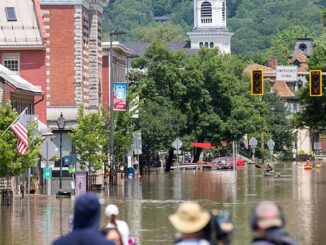 Montpelier flood downtown