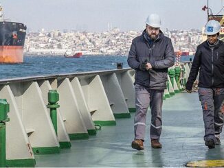 Black Sea grain ship inspectors