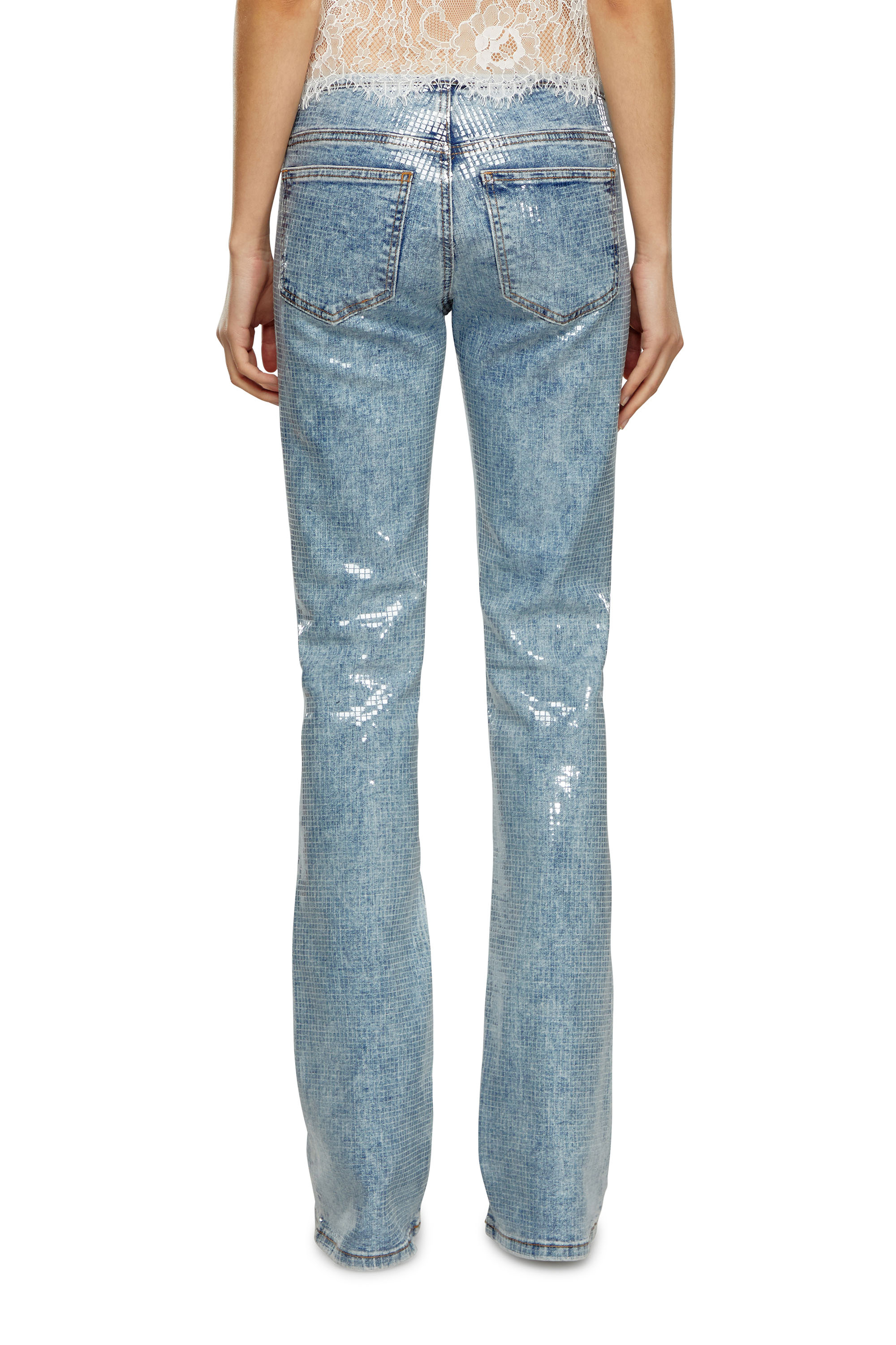 Diesel - Bootcut and Flare Jeans D-Shark 0PGAA, Mujer Bootcut y Flare Jeans - D-Shark in Azul marino - Image 3