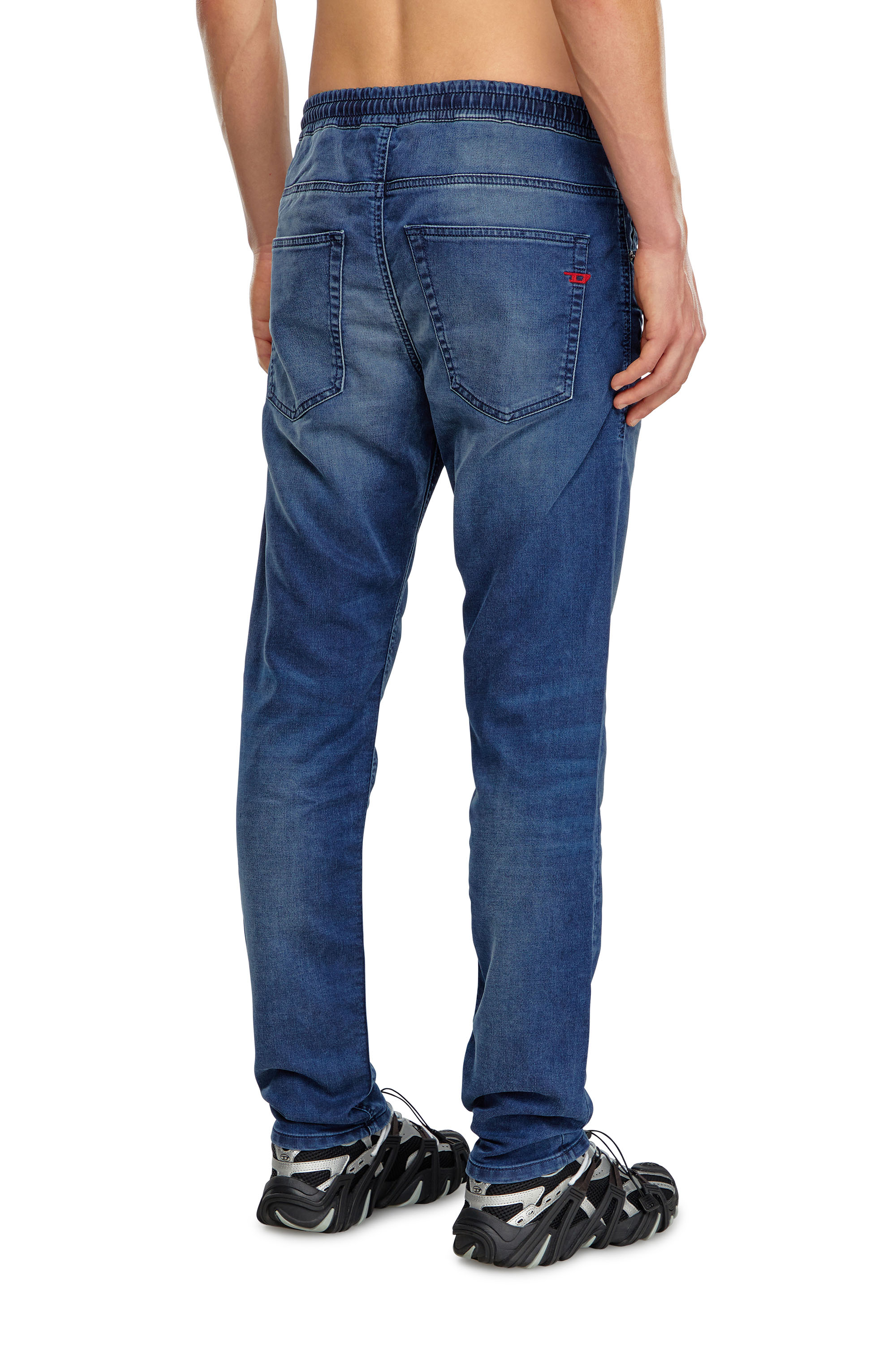 Diesel - Man's Regular 2030 D-Krooley Joggjeans® 068LX, Dark Blue - 4