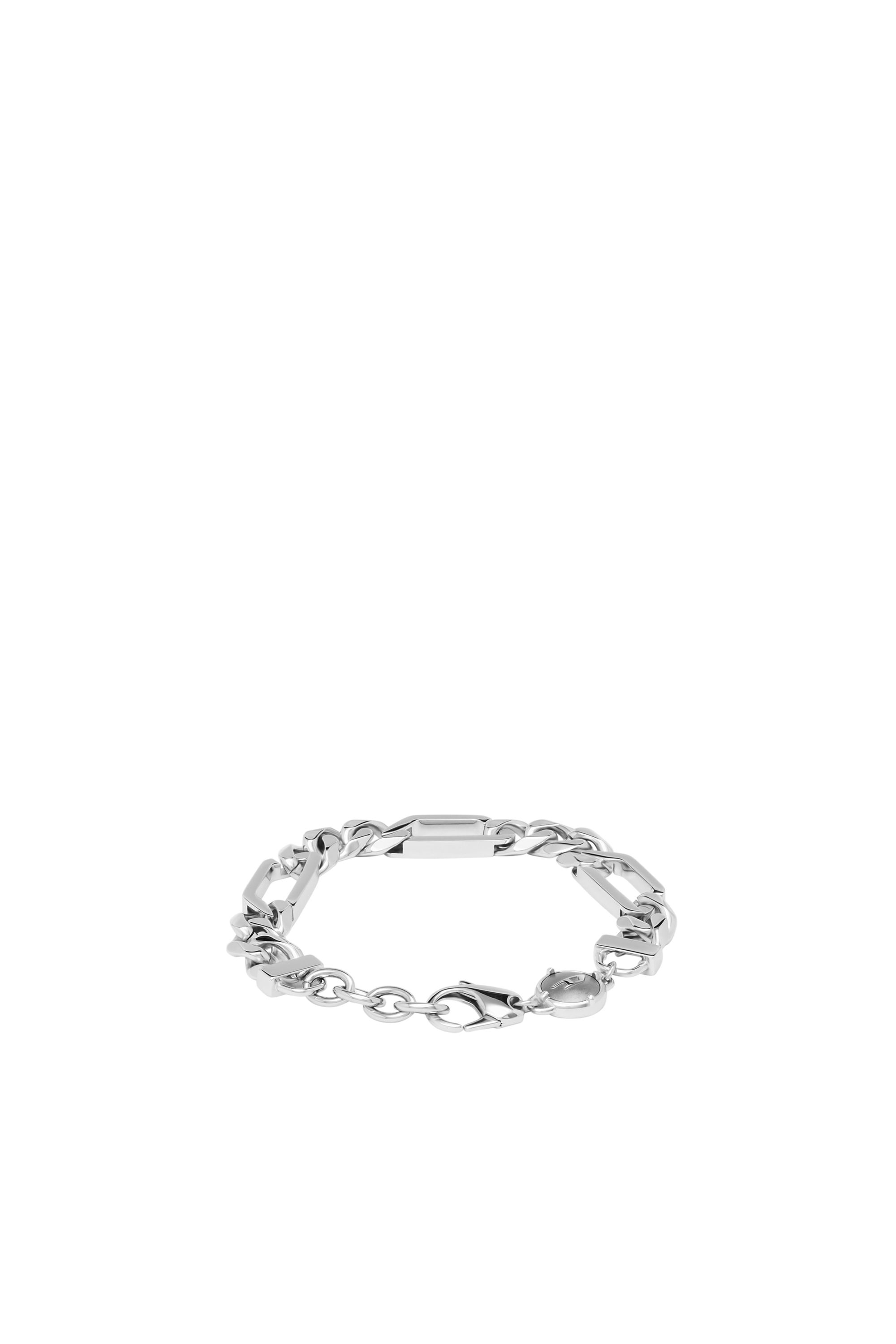 Diesel - DX1351, Unisex Pulsera de cadena de acero inoxidable in Plateado - Image 2