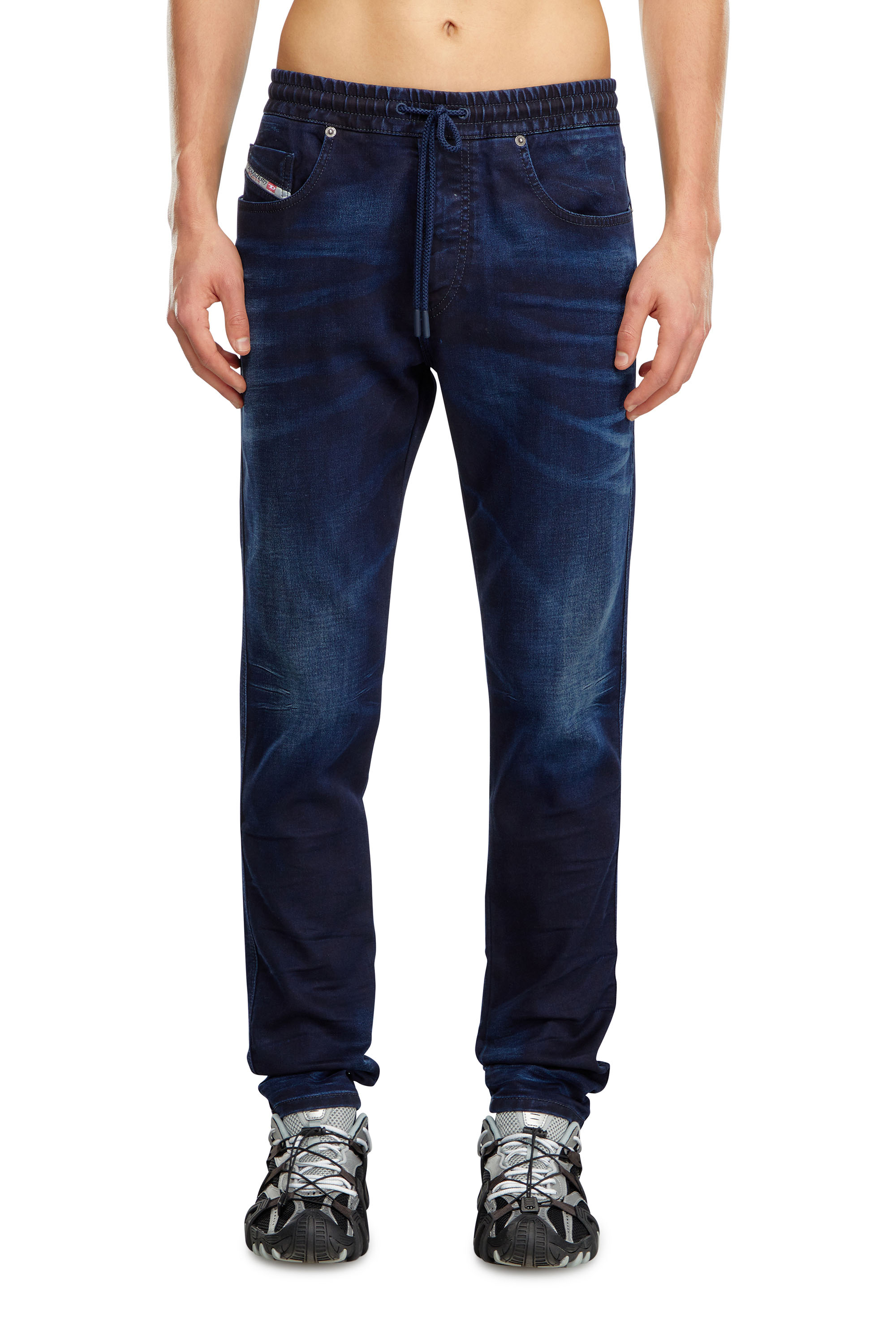 Diesel - Man's Slim 2060 D-Strukt Joggjeans® 09J35, Dark Blue - 1