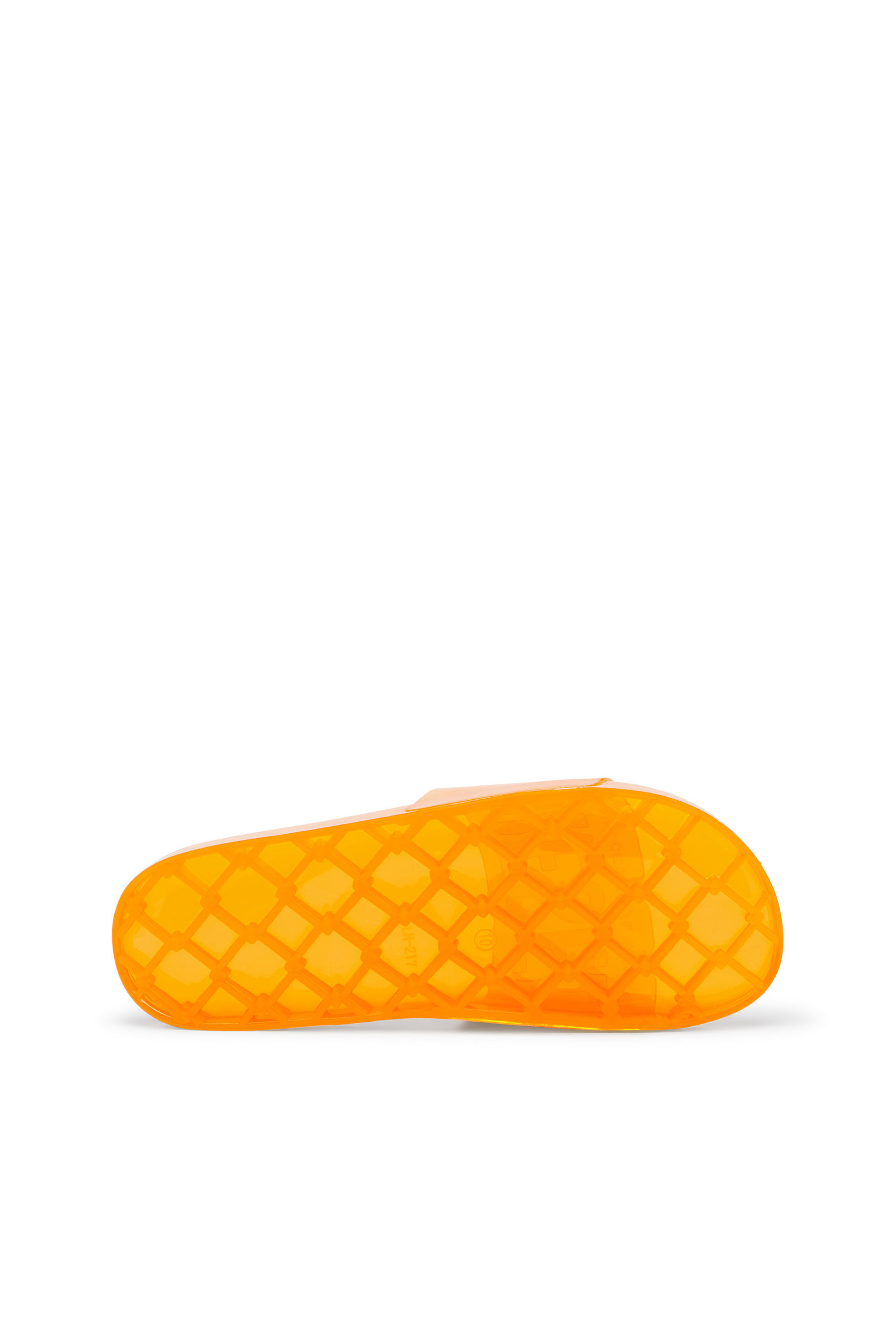 Diesel - SA-KARAIBI GL X, Woman Sa-Karaibi-Pool slides in clear PVC in Orange - Image 5