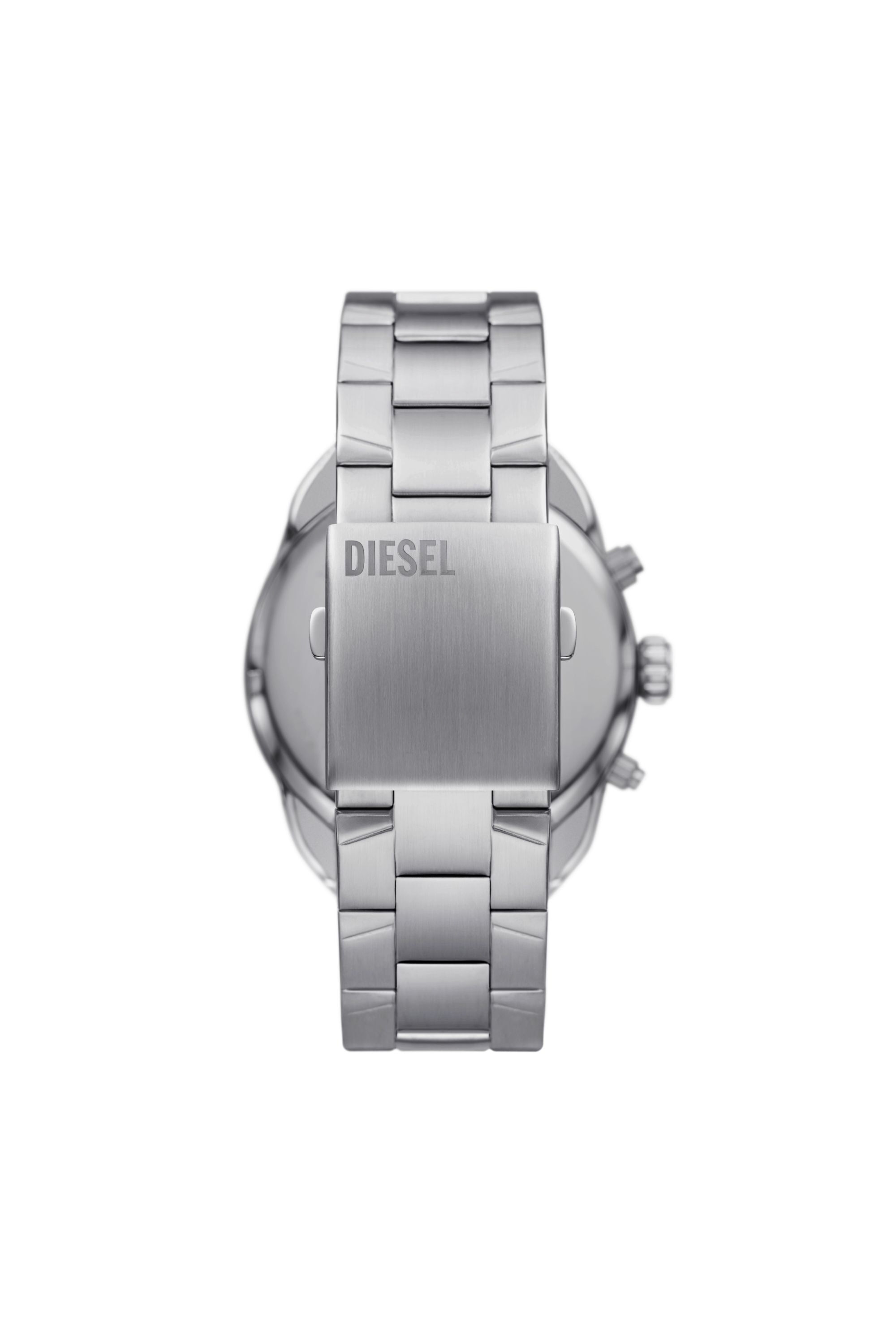 Diesel - DZ4655, Man's Spiked chronograph stainless steel watch in Silver - 2