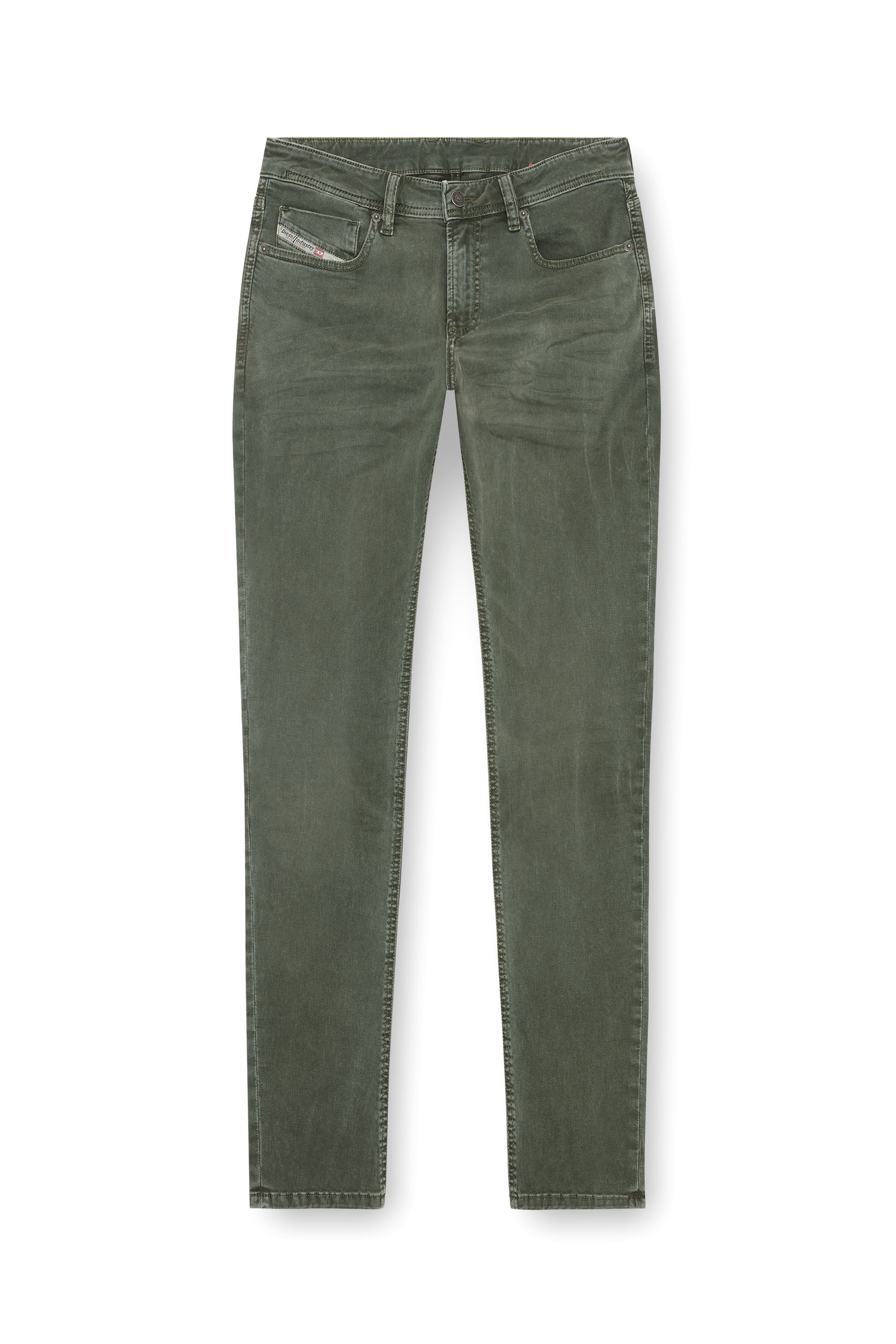 Diesel - Man Skinny Jeans 1979 Sleenker 0ENAK, Green - Image 2