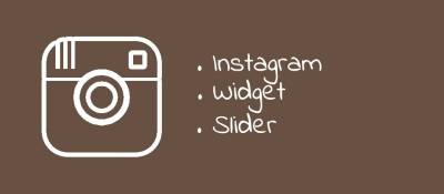 Instagram Widget Slider