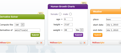 Wolfram Widgets