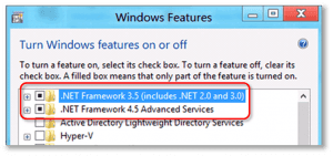 .Net framework 3.5 and 4.5