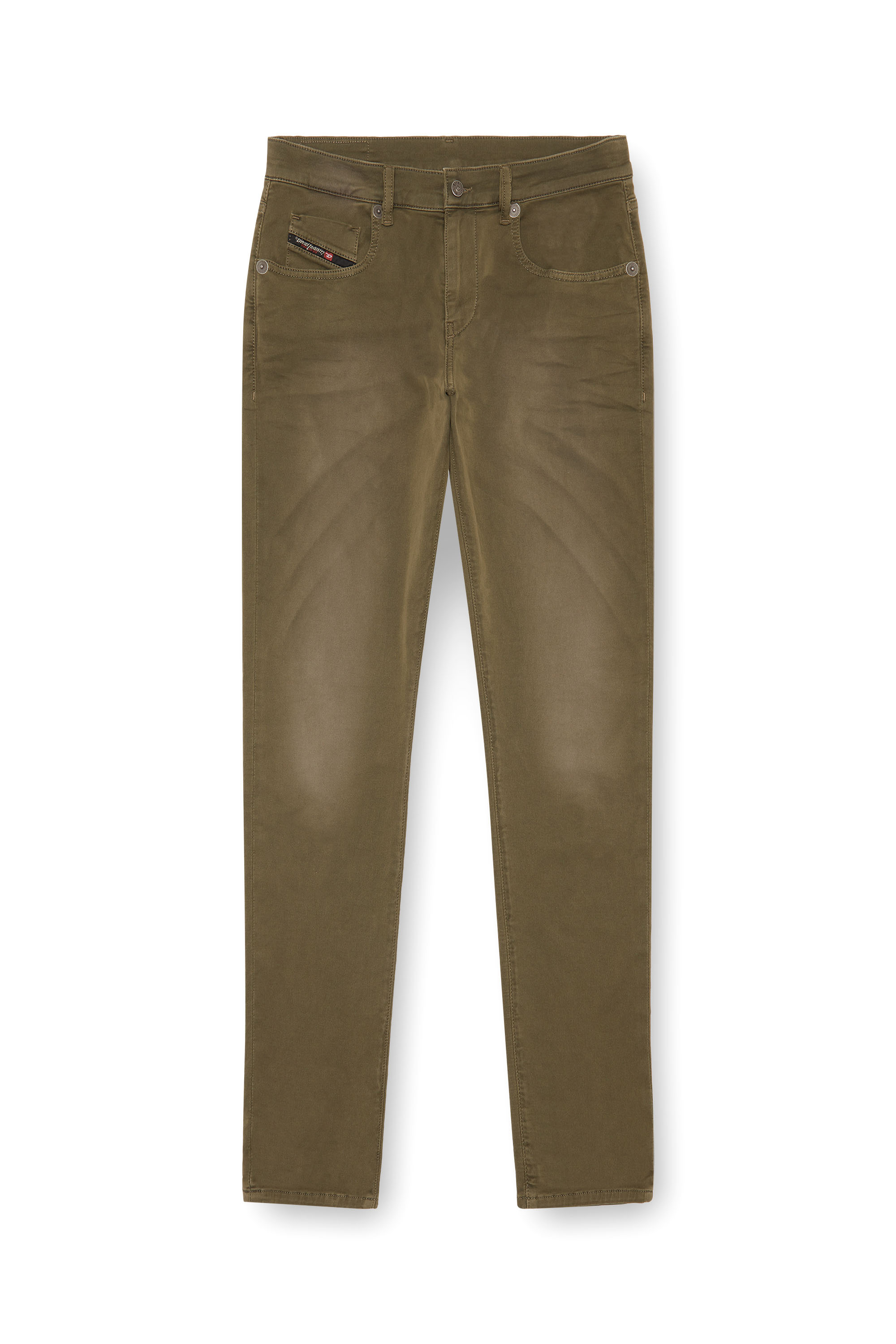 Diesel - Man Slim 2060 D-Strukt Joggjeans® 0670M, Military Green - Image 3