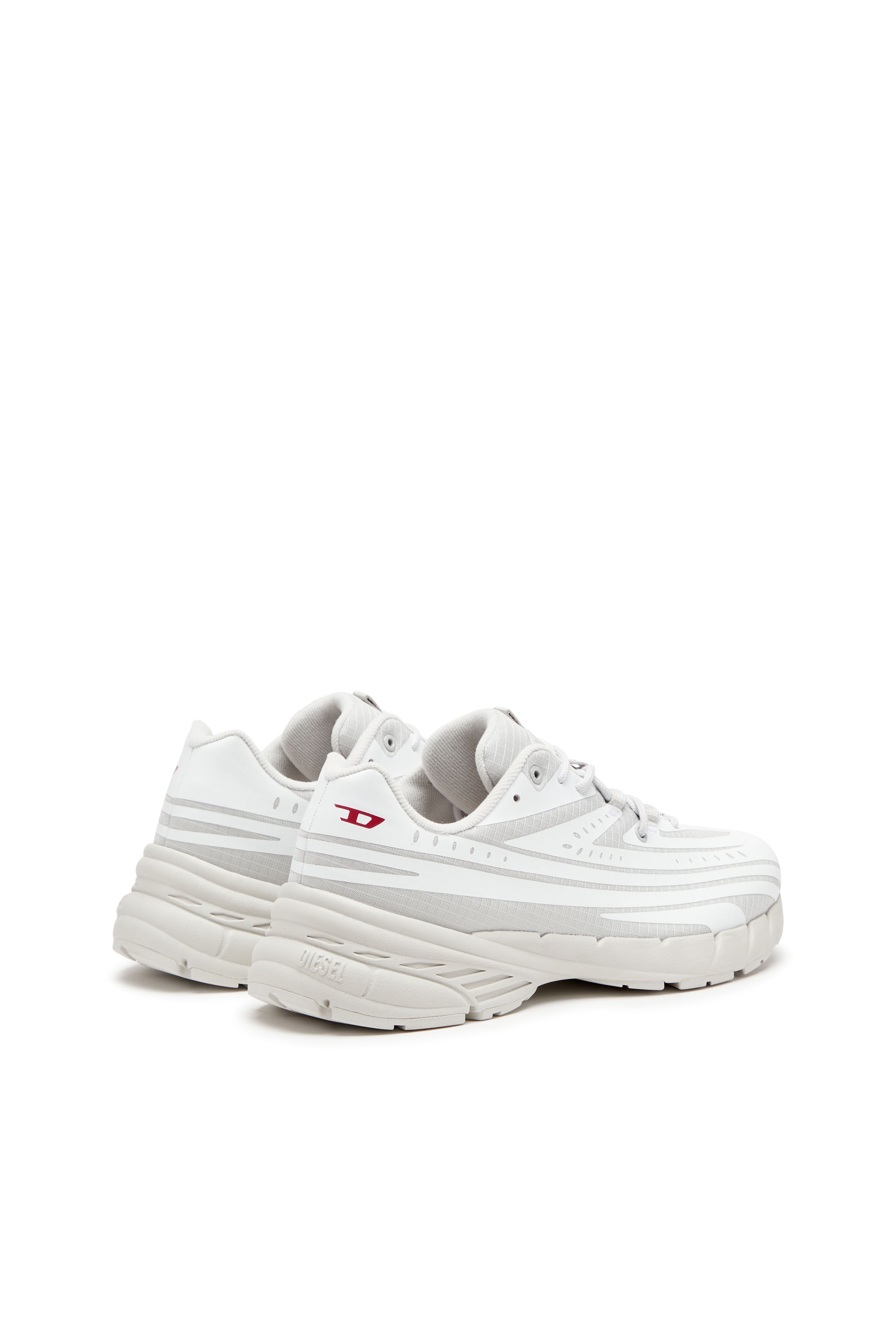 Diesel - D-AIRSPEED LOW W, Woman D-Airspeed Low-Striped sneakers in coated ripstop in Multicolor - Image 3