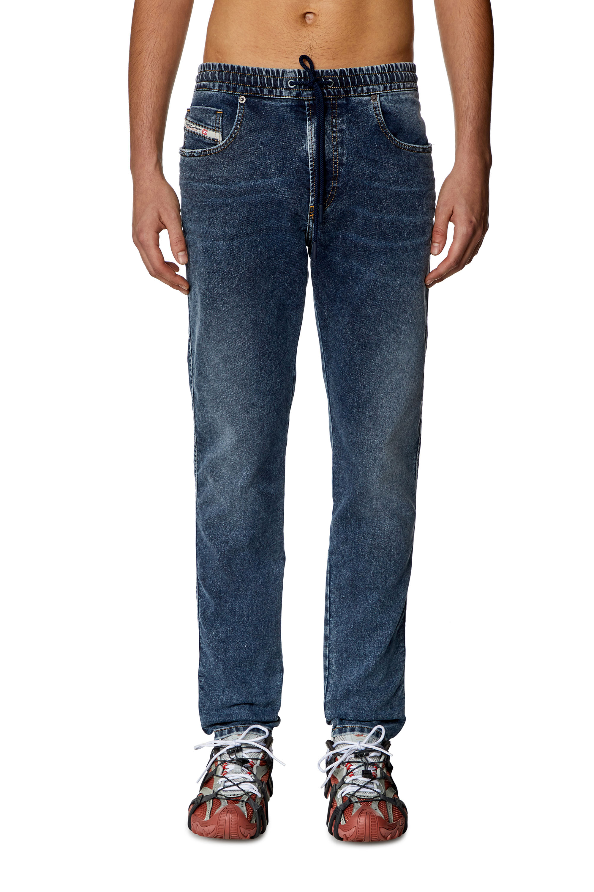 Diesel - Man Slim 2060 D-Strukt Joggjeans® 068KB, Dark Blue - Image 1