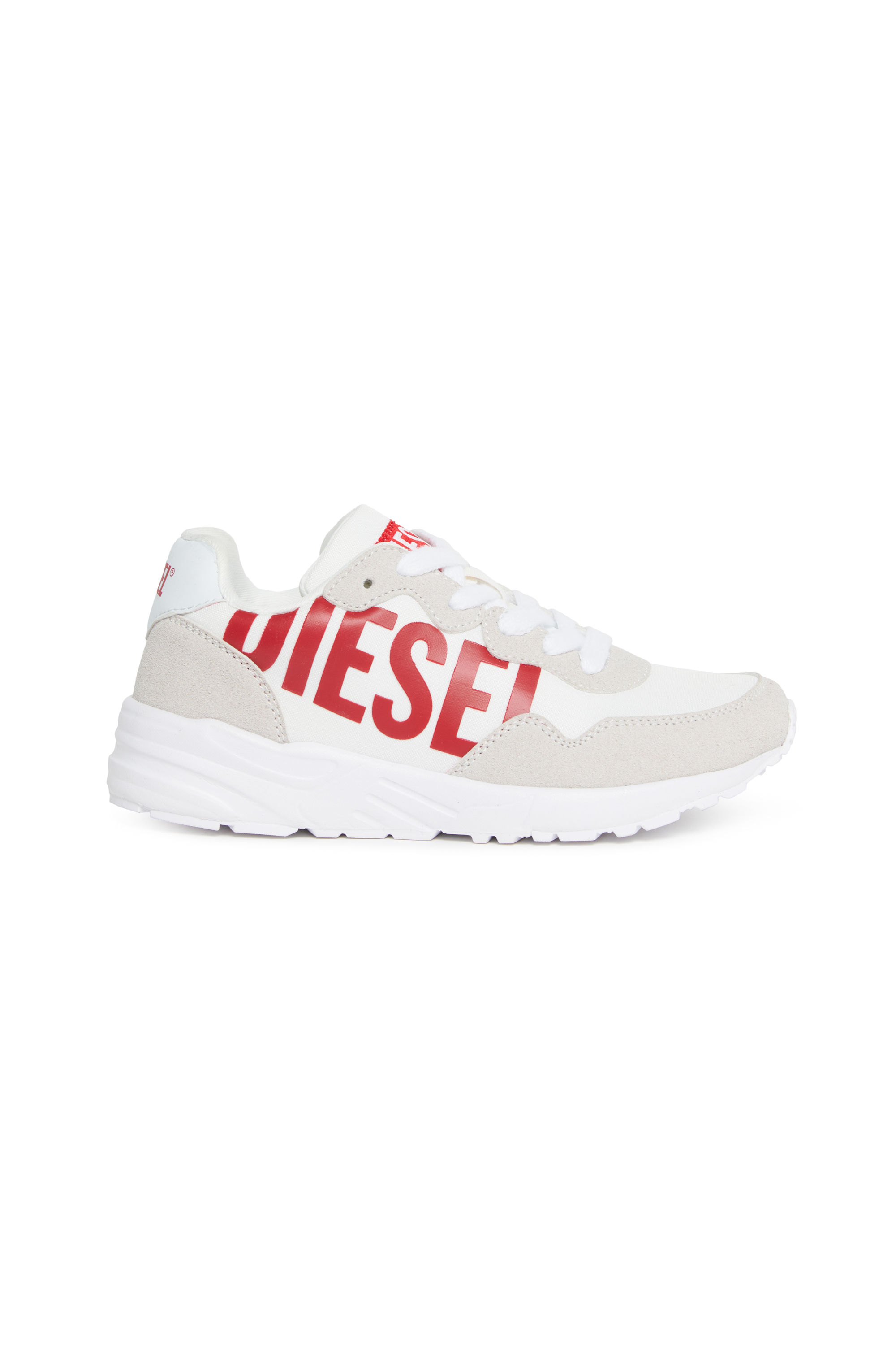 Diesel - S-STAR LIGHT LC, Unisex Nylon sneakers with shiny Diesel print in Multicolor - Image 1