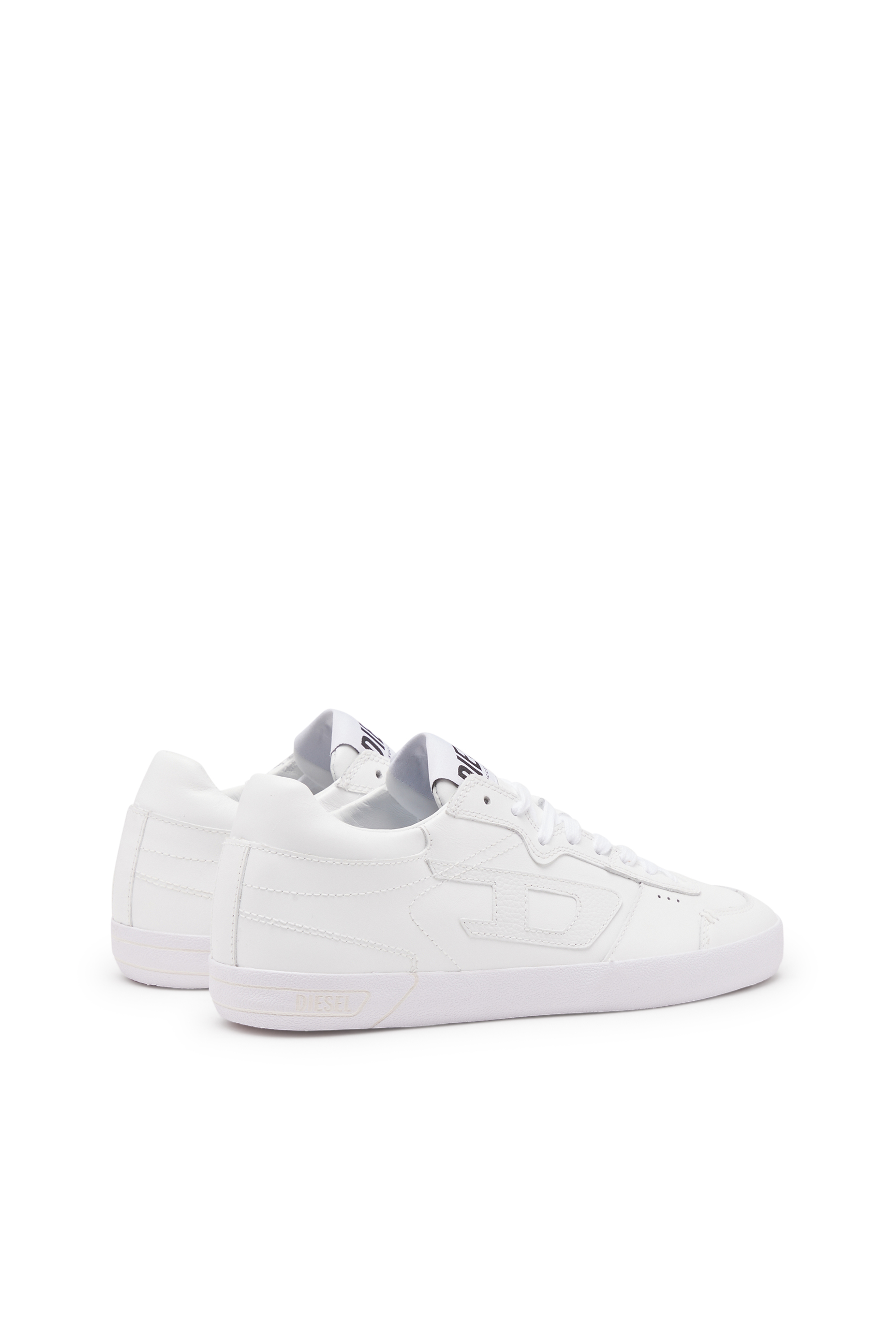 Diesel - S-LEROJI LOW W, Woman S-Leroji Low-Low-top sneakers in smooth leather in White - Image 3