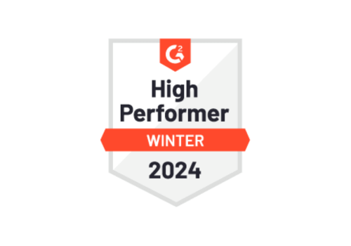 G2 High Performer Winter 2024