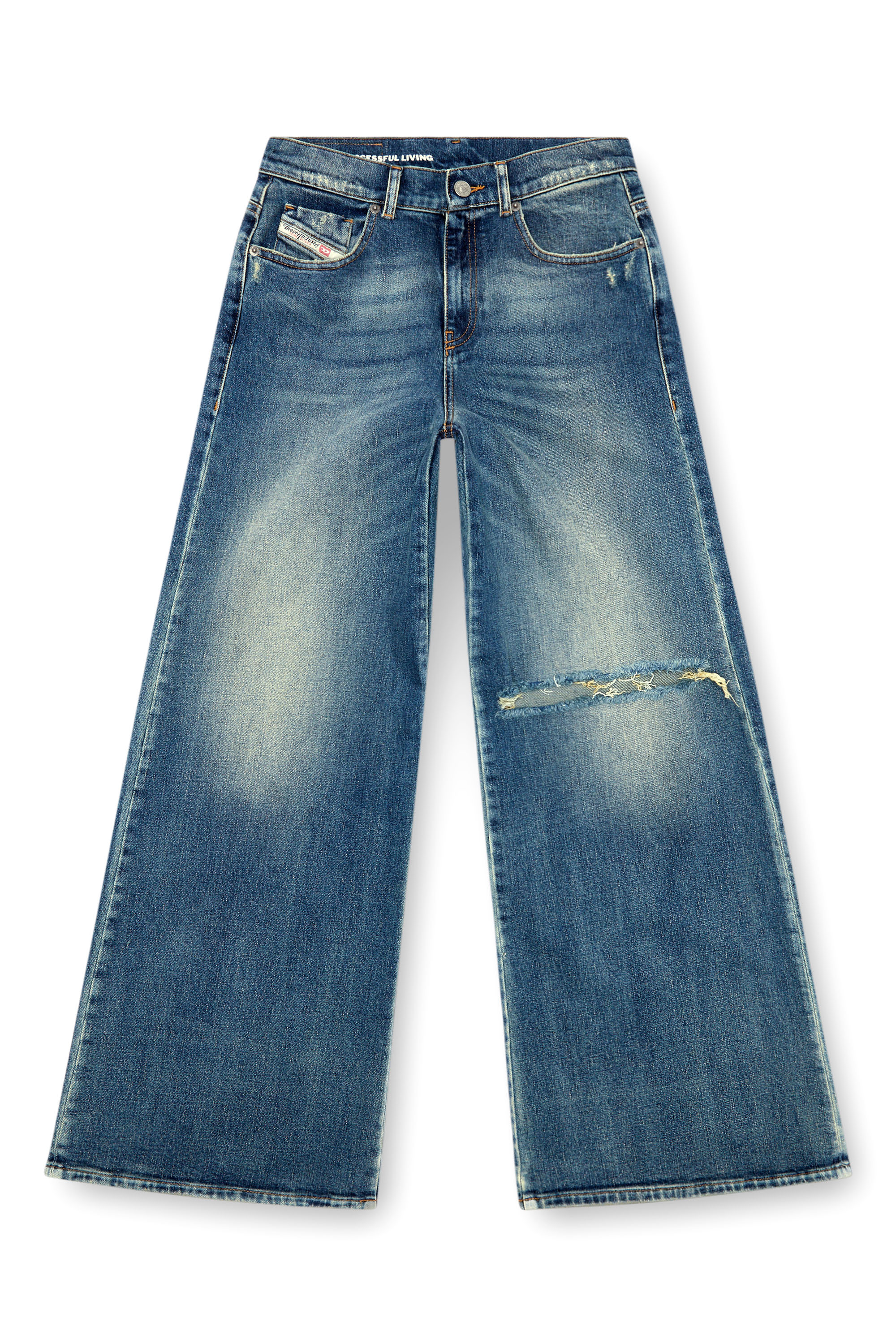 Diesel - Femme Bootcut and Flare Jeans 1978 D-Akemi 007M5, Bleu moyen - Image 5