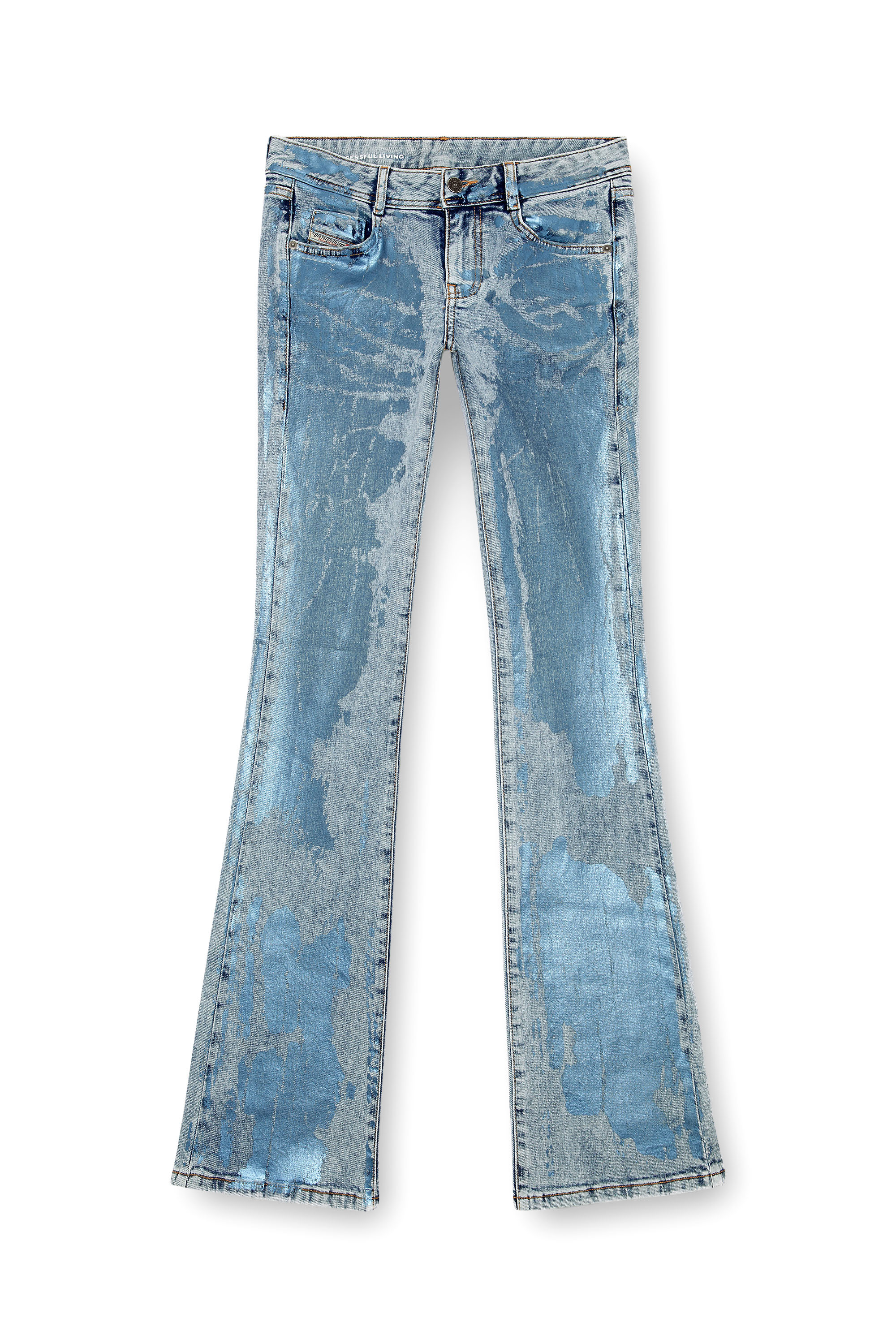 Diesel - Femme Bootcut and Flare Jeans 1969 D-Ebbey 0AJEU, Bleu Clair - Image 3