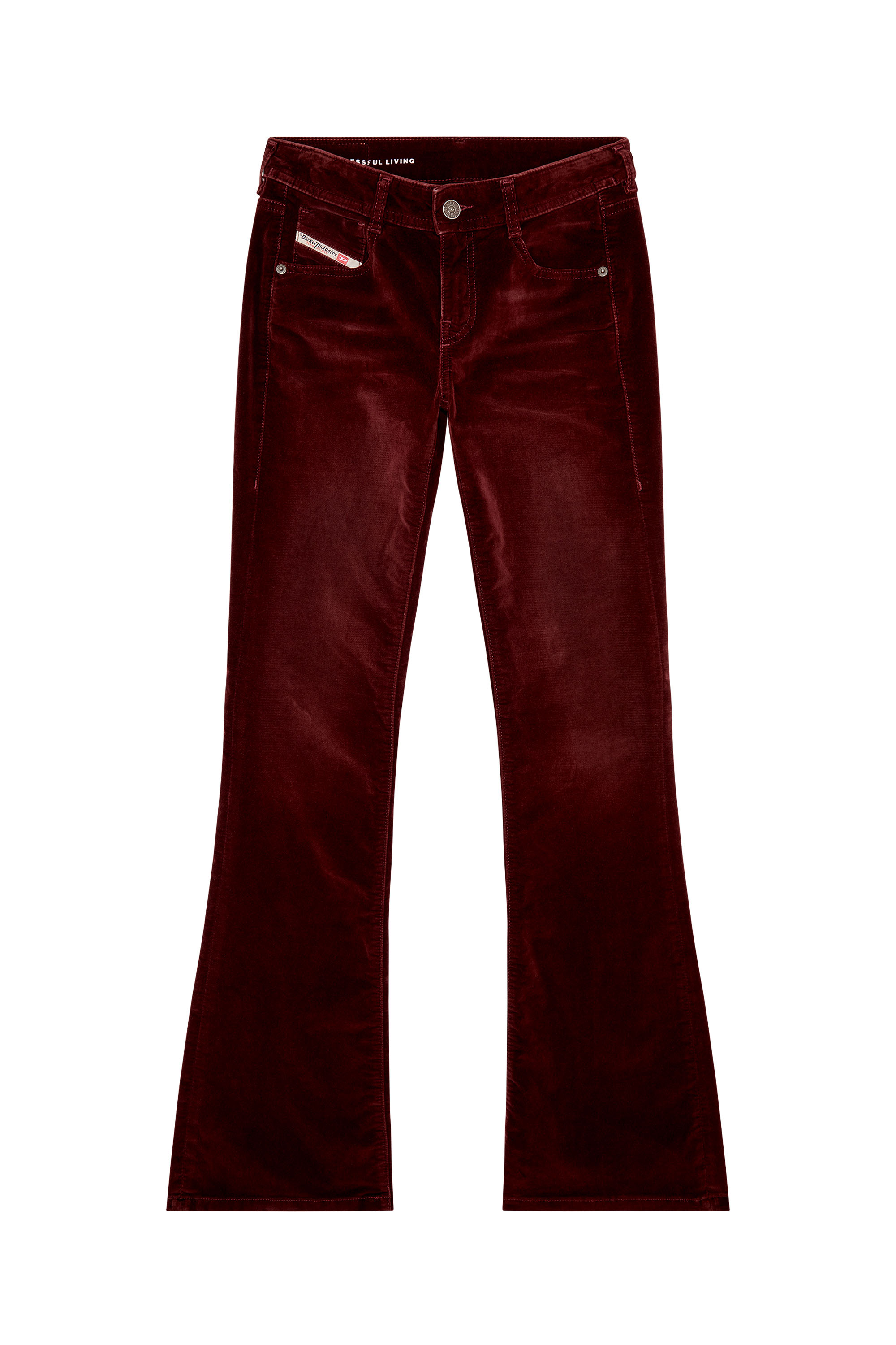 Diesel - Femme Bootcut and Flare Jeans 1969 D-Ebbey 003HL, Rouge - Image 3