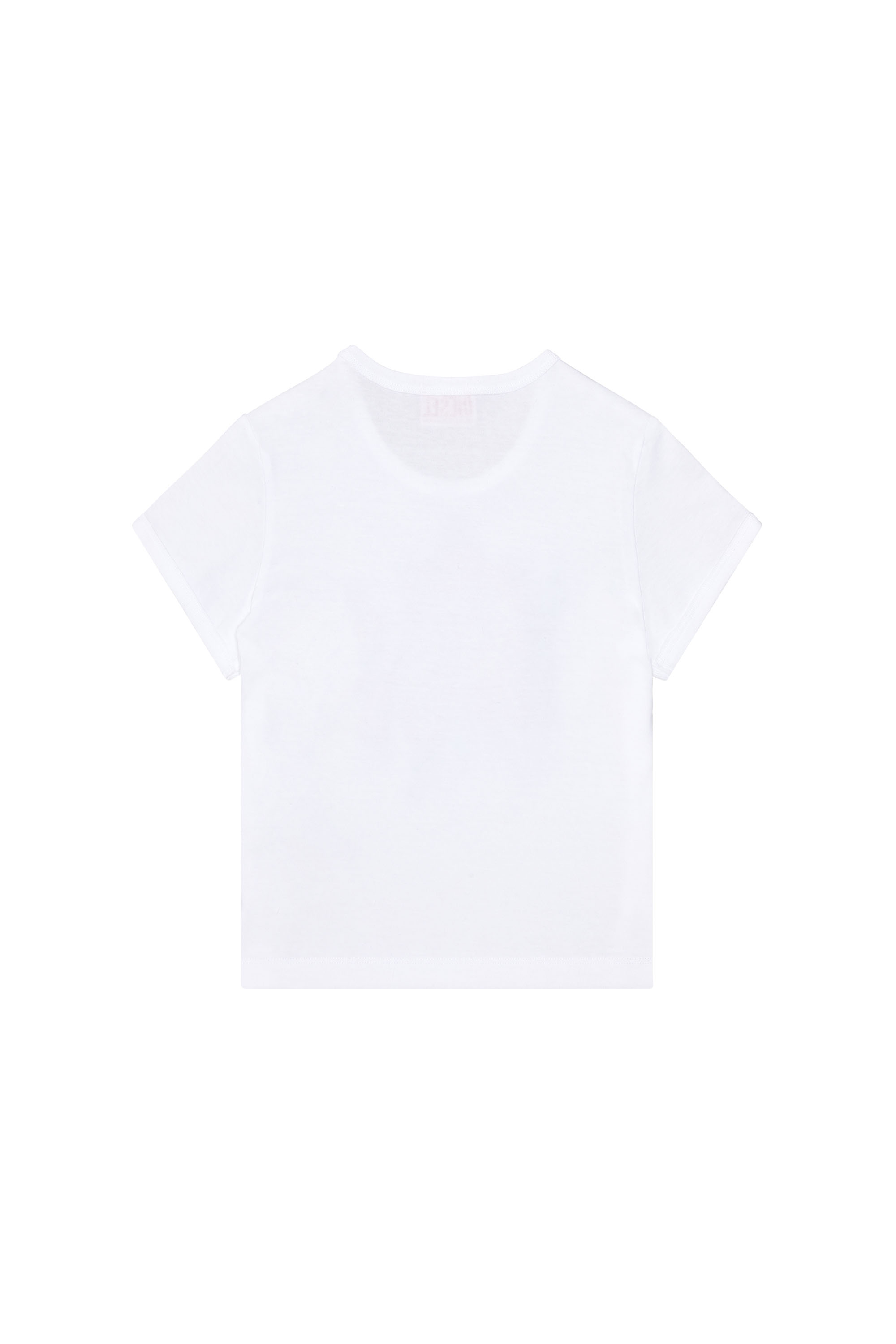 Diesel - TCUTIEPEEL, Femme Sweat-shirt avec imprimé peel-off in Blanc - Image 2