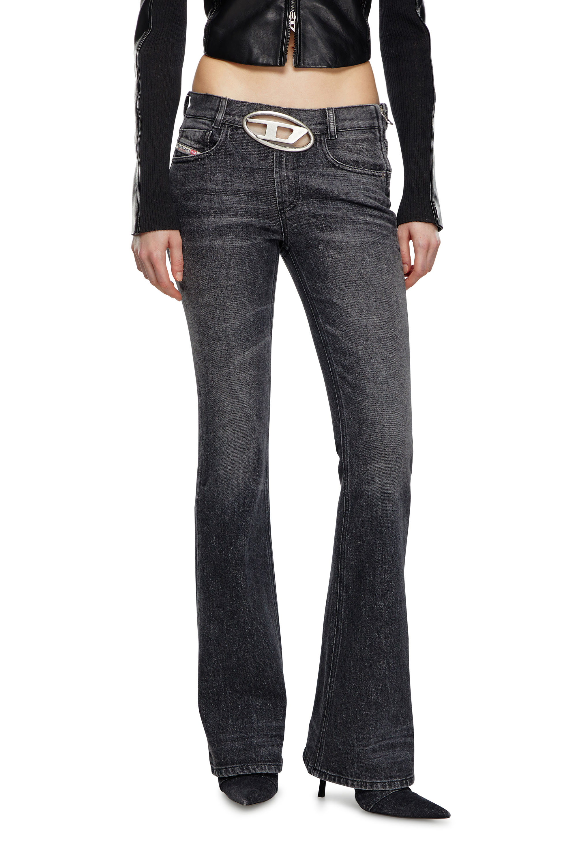 Diesel - Femme Bootcut and Flare Jeans 1969 D-Ebbey 0CKAH, Noir/Gris foncé - Image 1