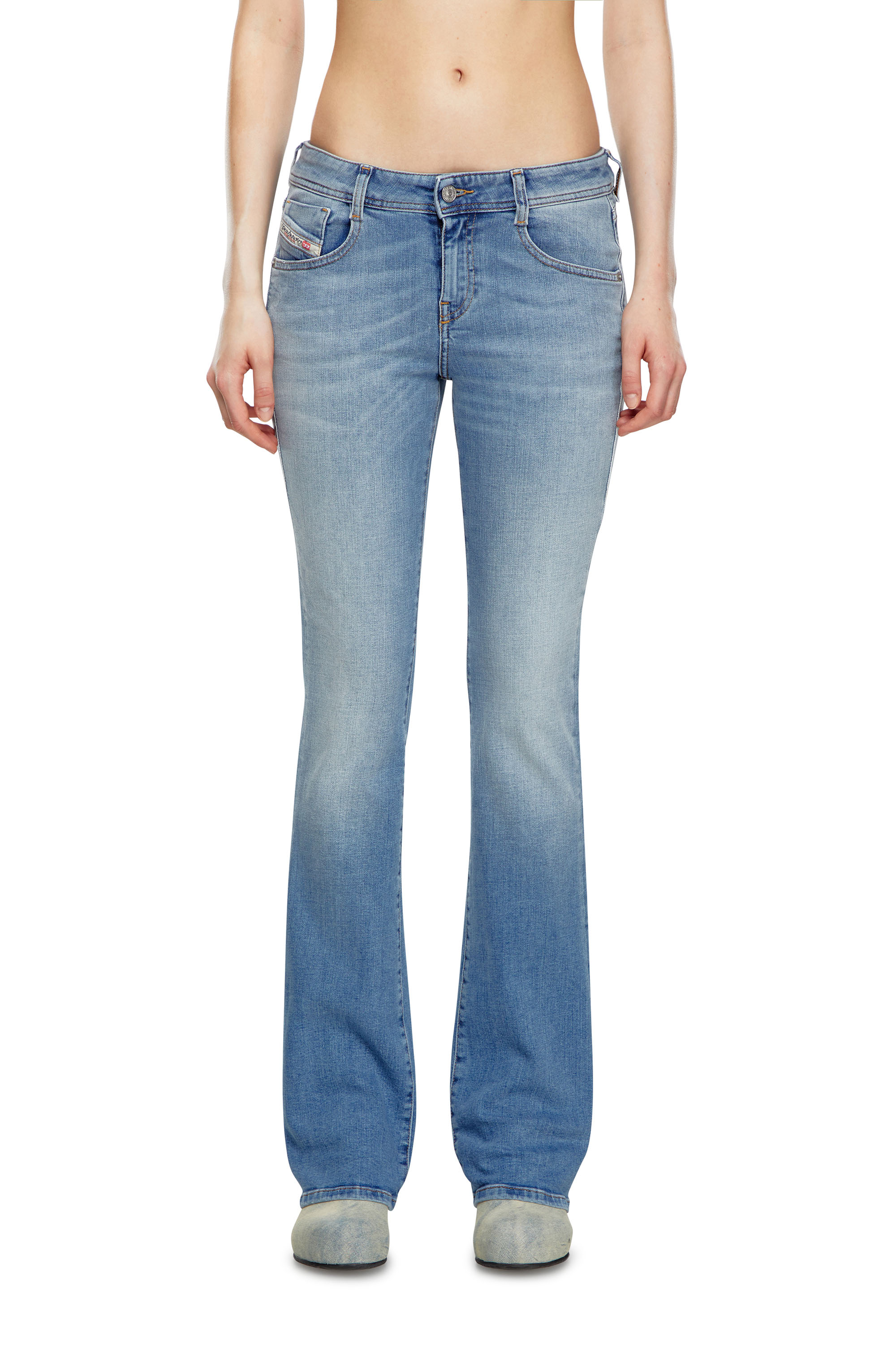 Diesel - Femme Bootcut and Flare Jeans 1969 D-Ebbey 09K06, Bleu Clair - Image 1