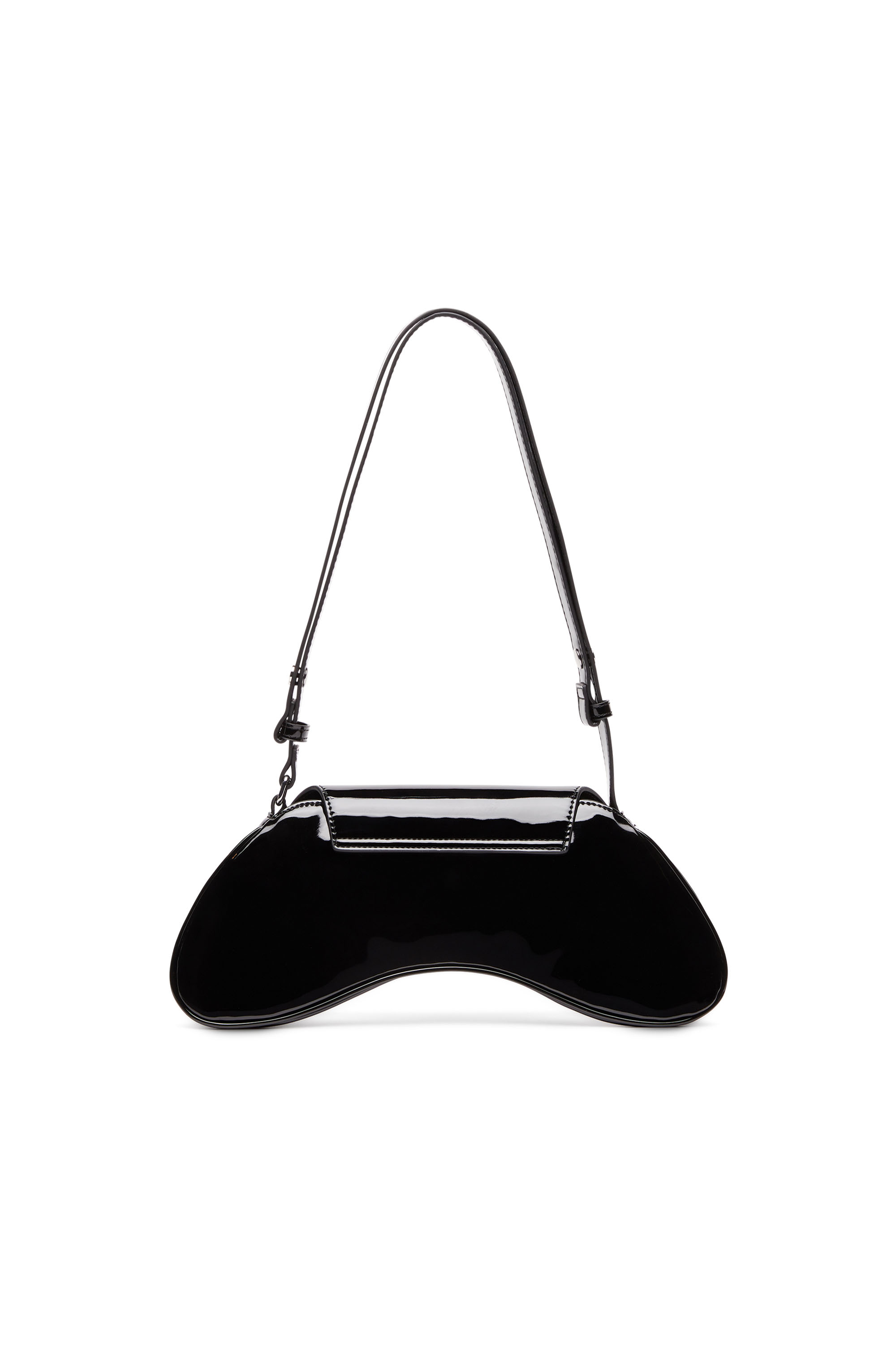 Diesel - PLAY CROSSBODY, Woman Play-Glossy crossbody bag in Black - Image 2