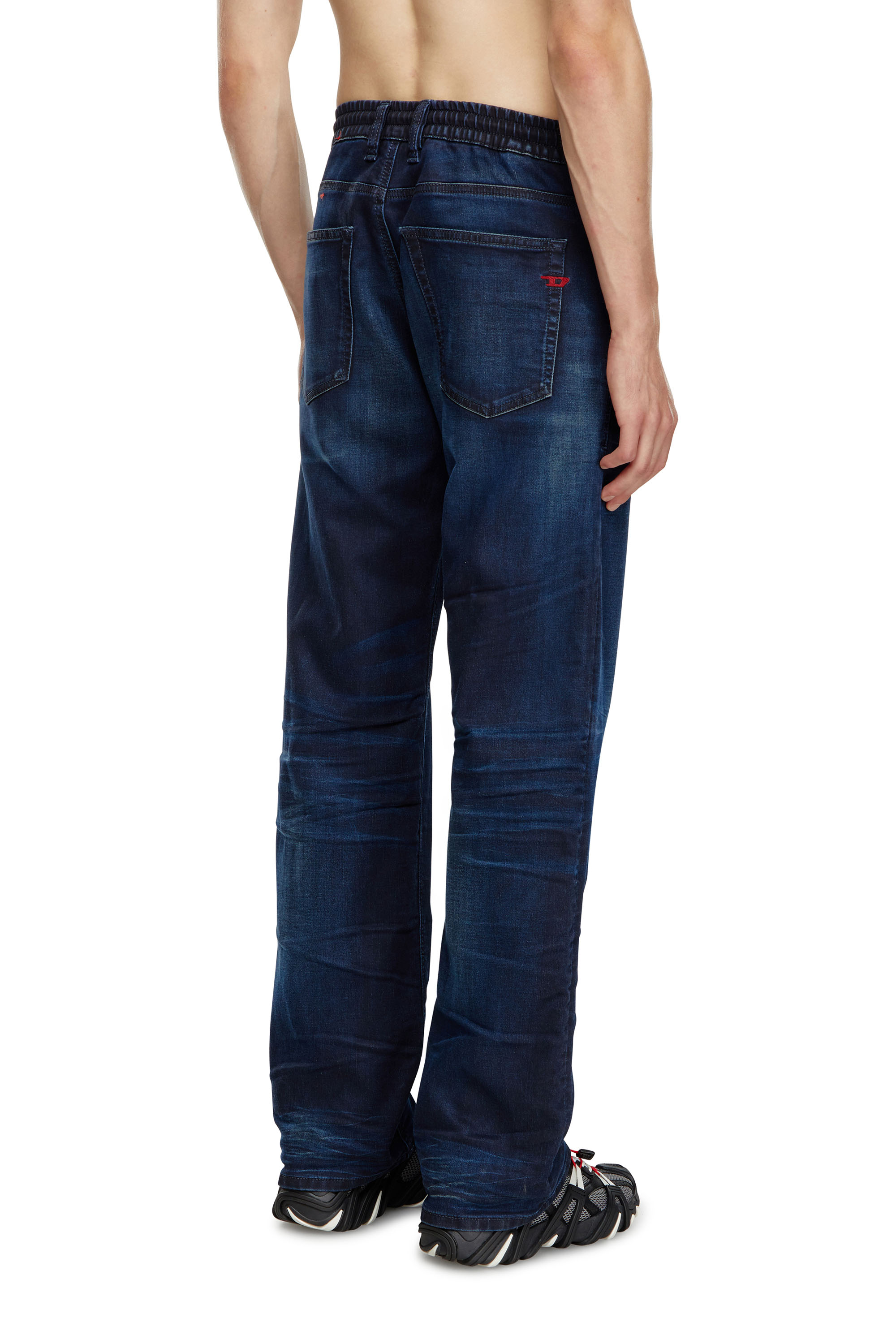 Diesel - Man's Relaxed 2080 D-Reel Joggjeans® 09J35, Dark Blue - 4