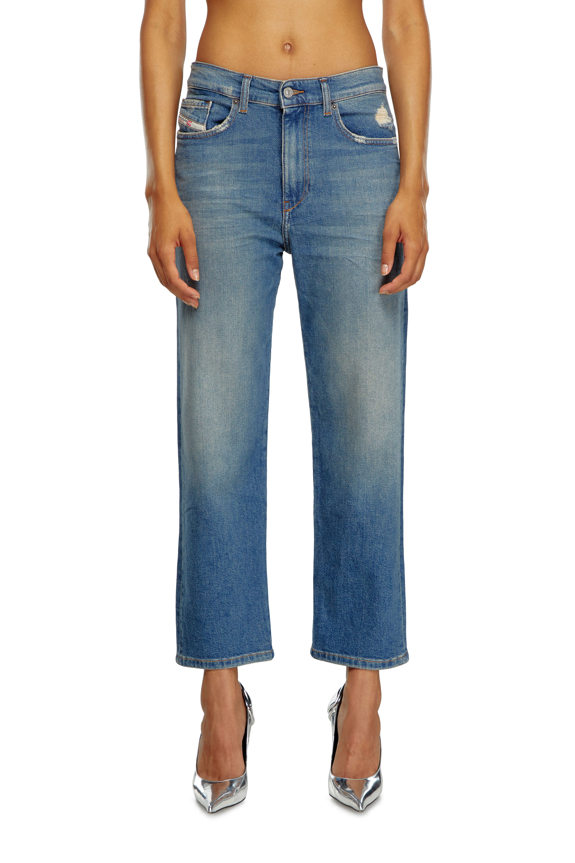 Diesel - Femme Boyfriend Jeans 2016 D-Air 0GRDG, Bleu Clair - Image 1