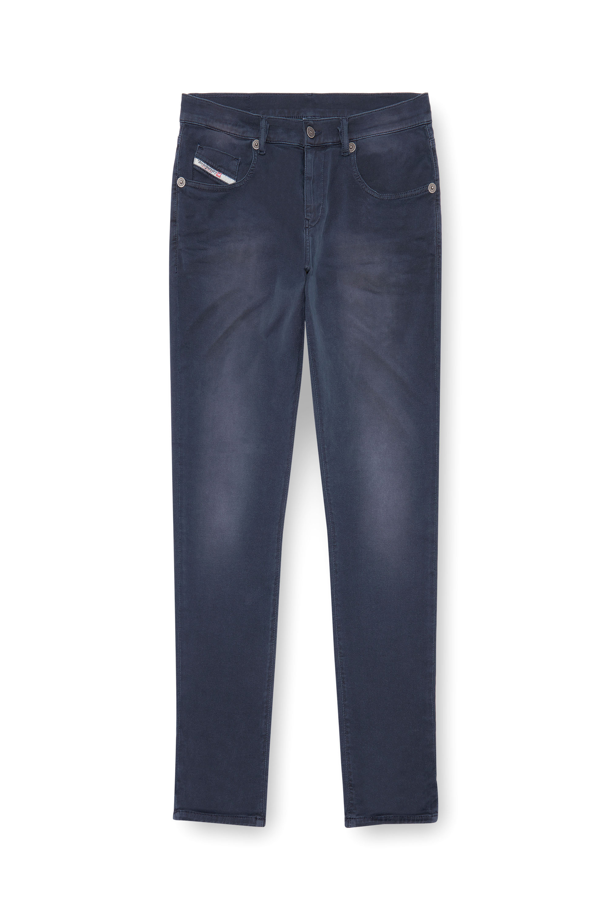 Diesel - Homme Slim 2060 D-Strukt Joggjeans® 0670M, Bleu Foncé - Image 3