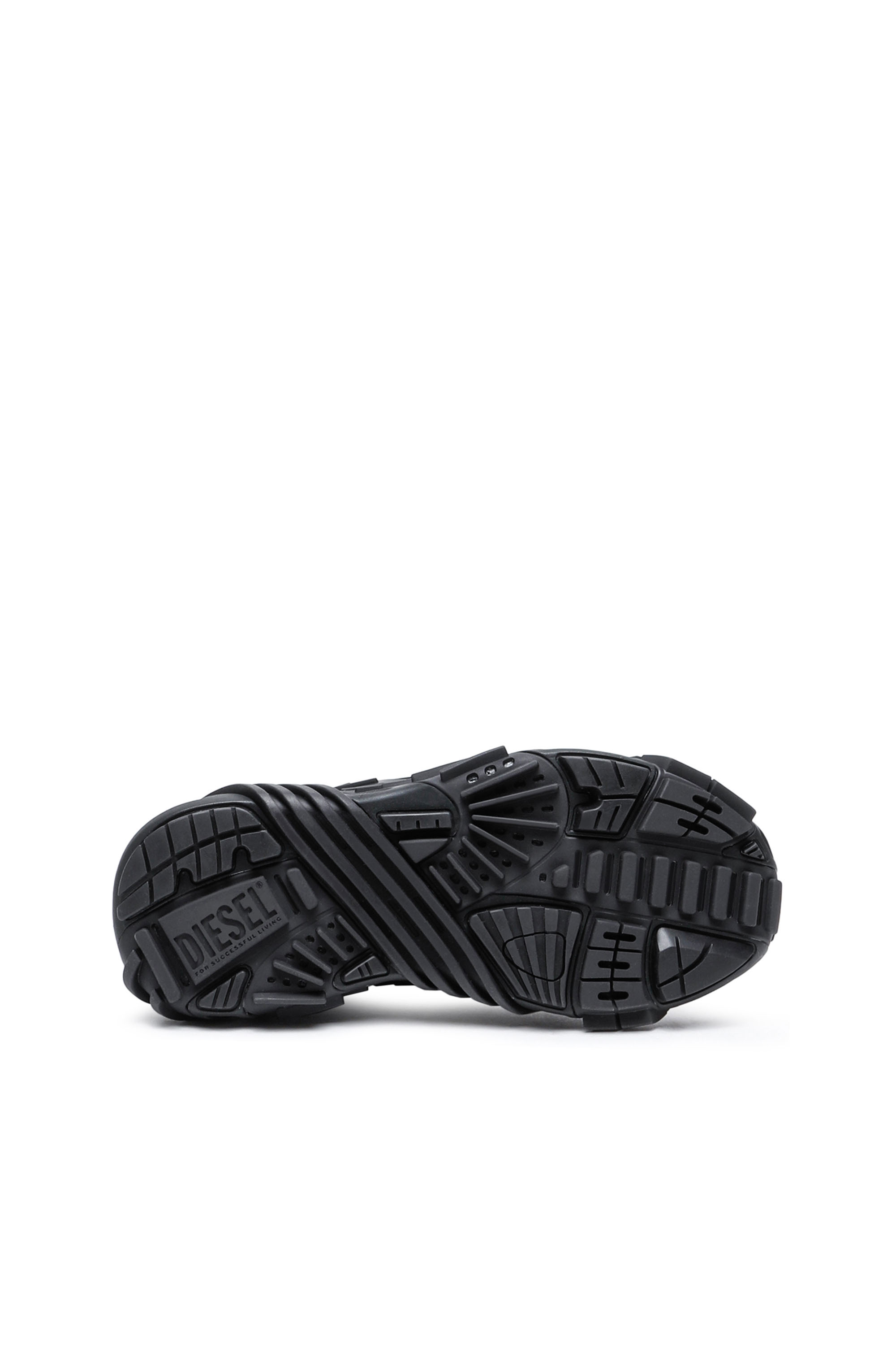 Diesel - S-PROTOTYPE LOW, Homme S-Prototype Low - Sneakers en mesh et caoutchouc in Noir - Image 6