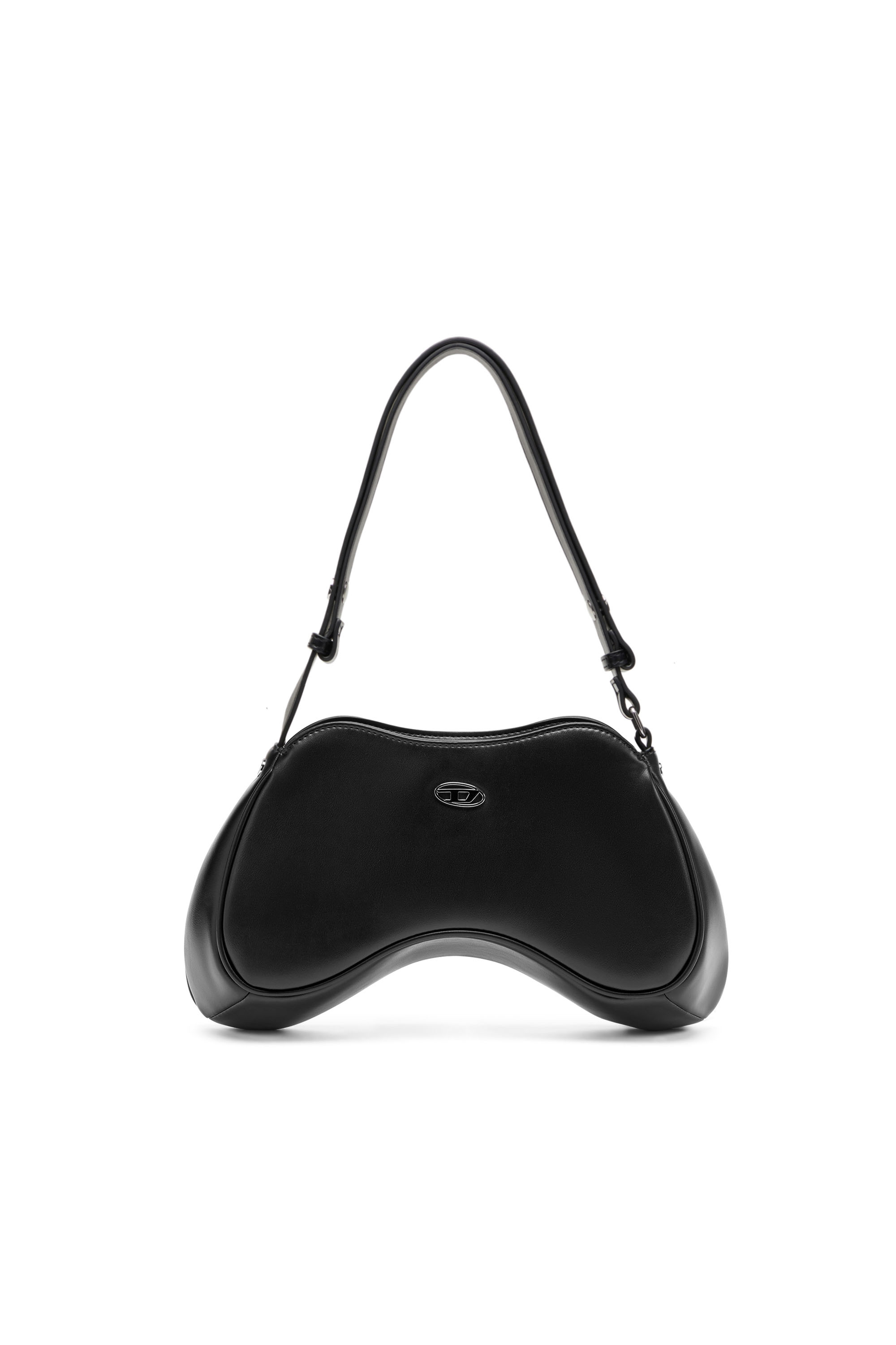 Diesel - PLAY SHOULDER, Femme Play-Sac à bandoulière au design bicolore in Noir - Image 1