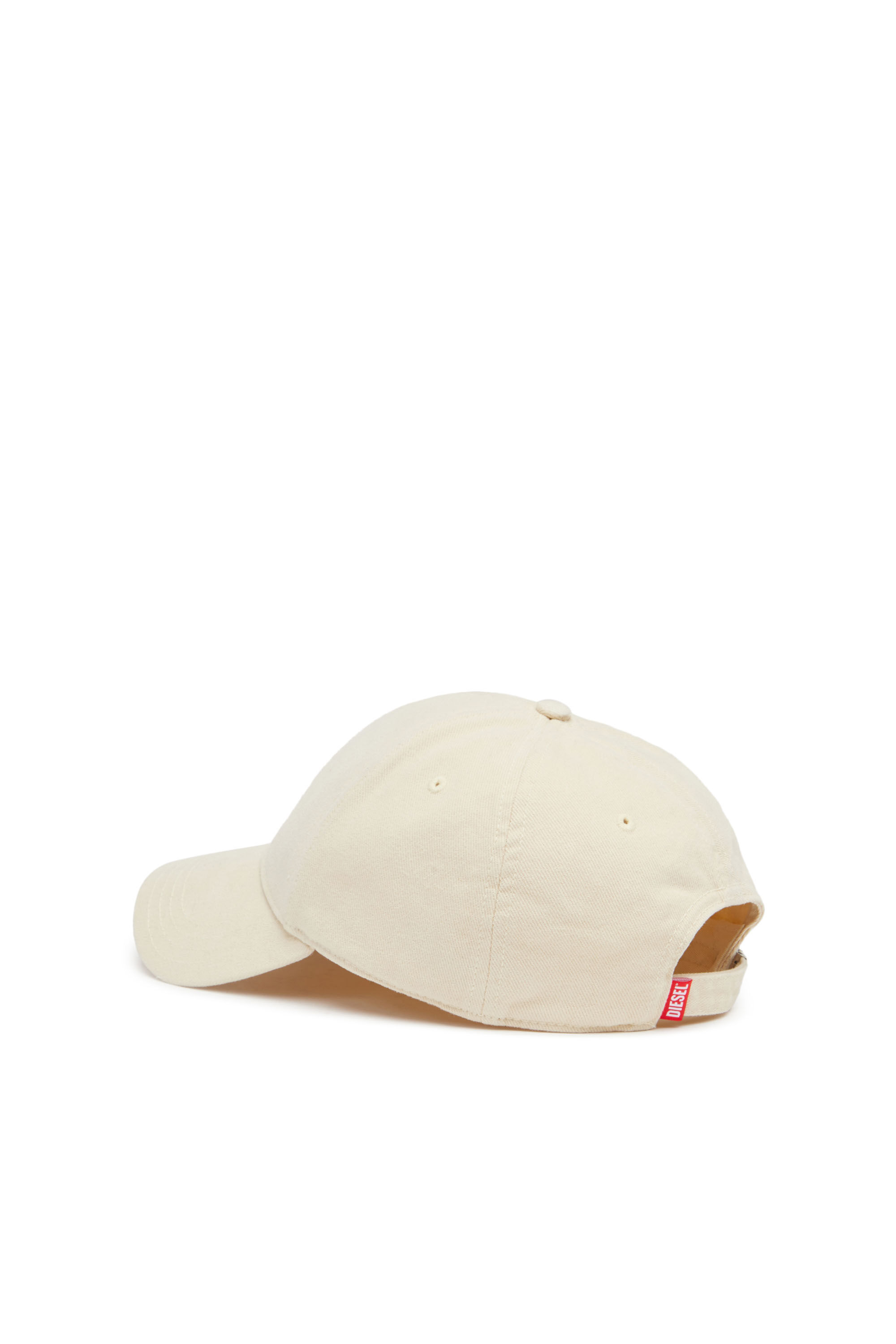 Diesel - C-RUN-WASH, Man Baseball cap in washed cotton twill in White - Image 2