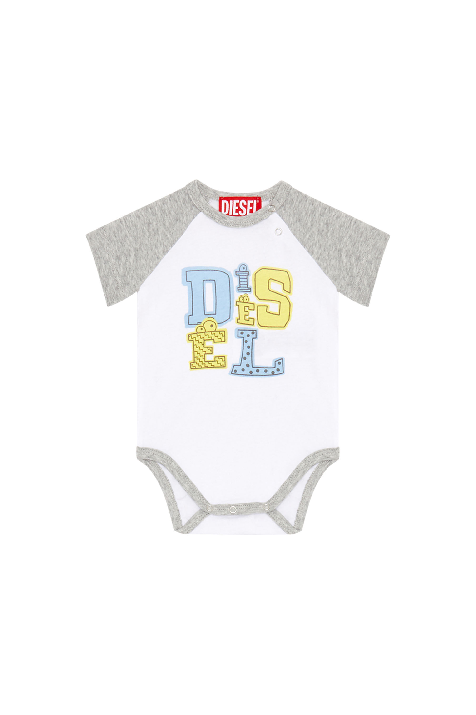 Diesel - UMPLA-NB, Unisex Bodysuit with Diesel graphic in Multicolor - Image 1